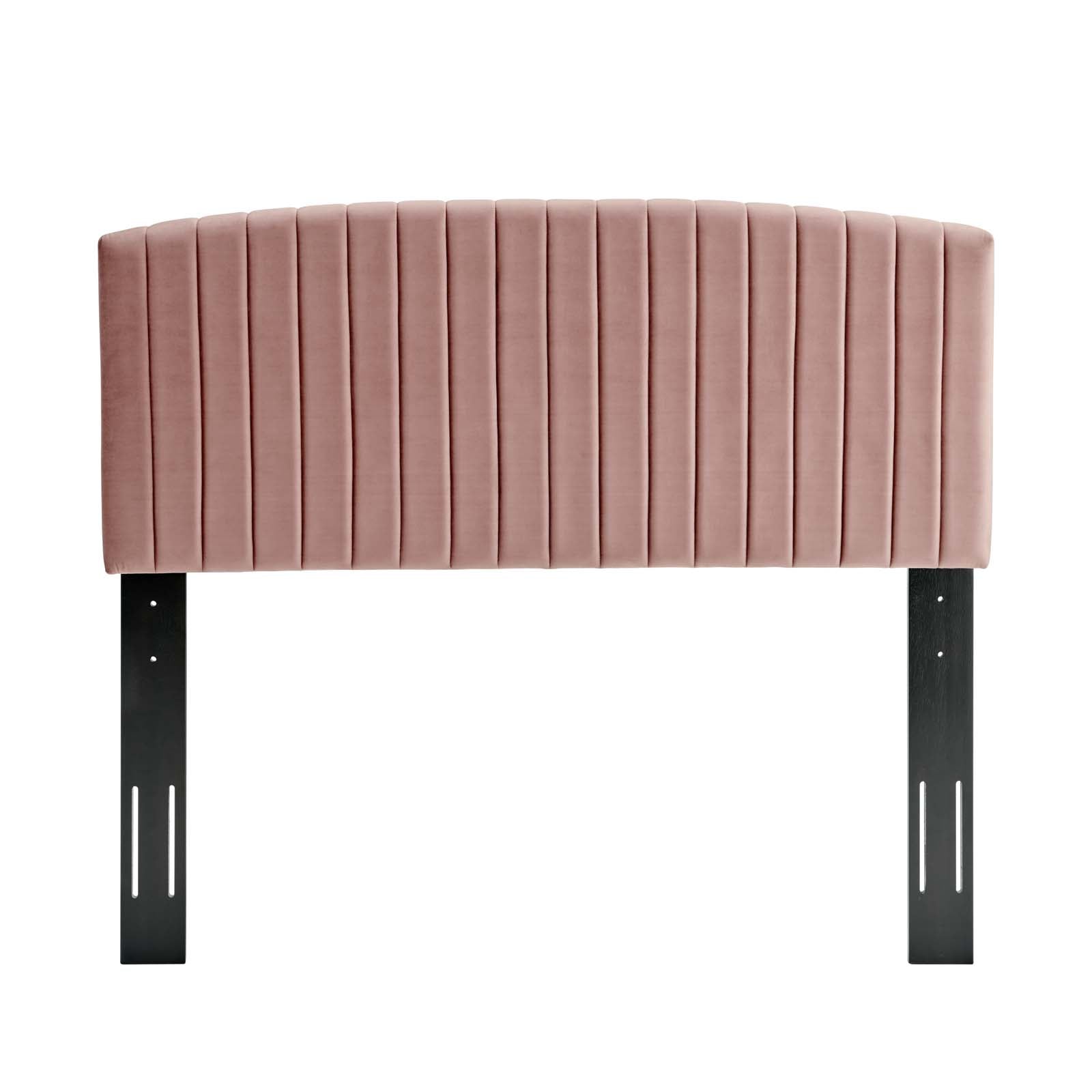 Modway Headboards - Rebecca King / California King Headboard Dusty Rose
