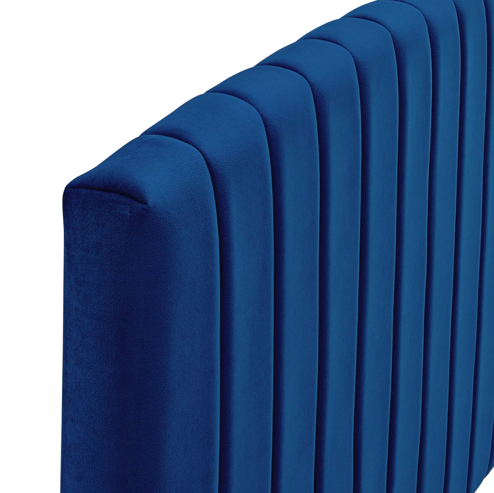 Modway Headboards - Rebecca Performance Velvet King / California King Headboard Navy