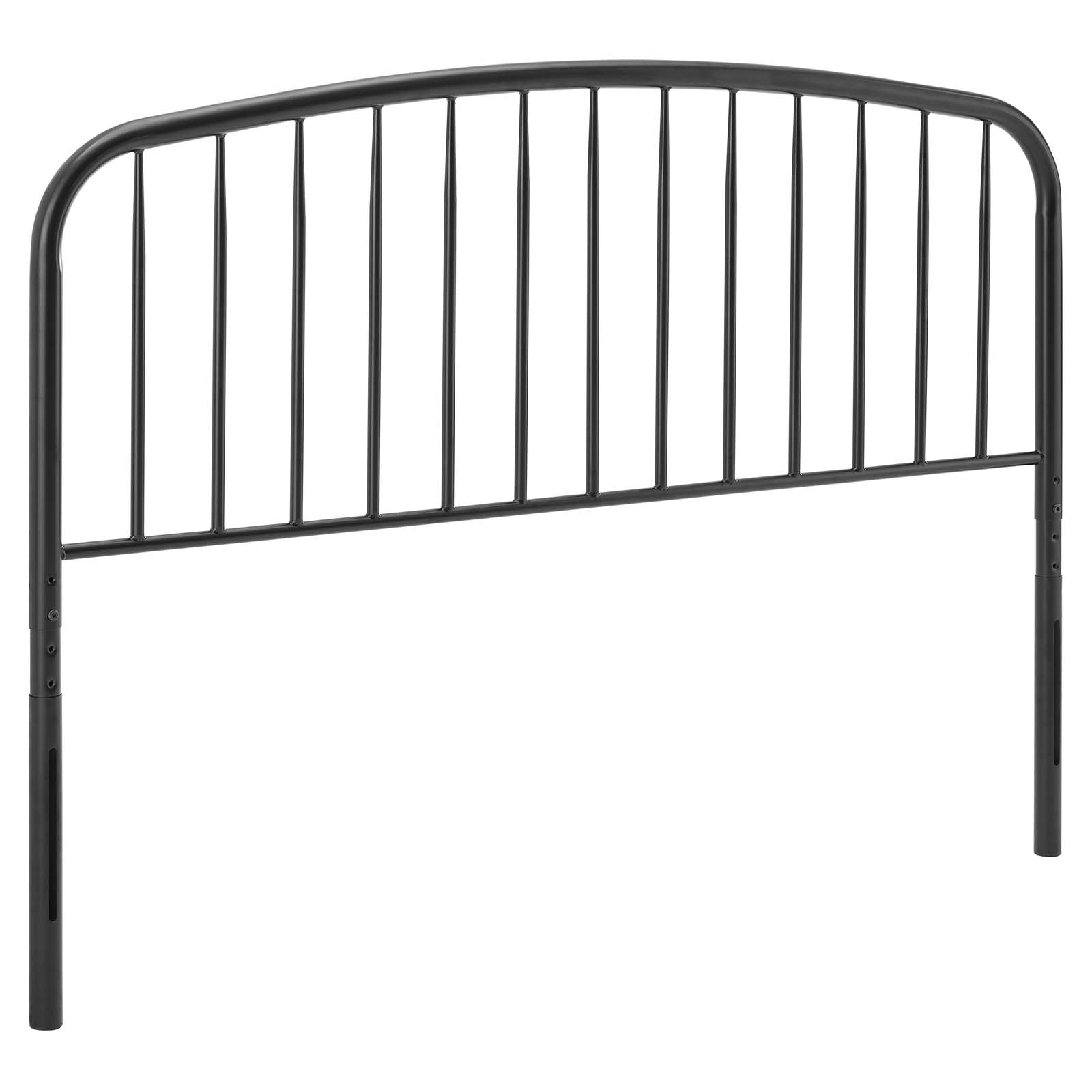 Modway Headboards - Nova-Queen-Metal-Headboard-Black