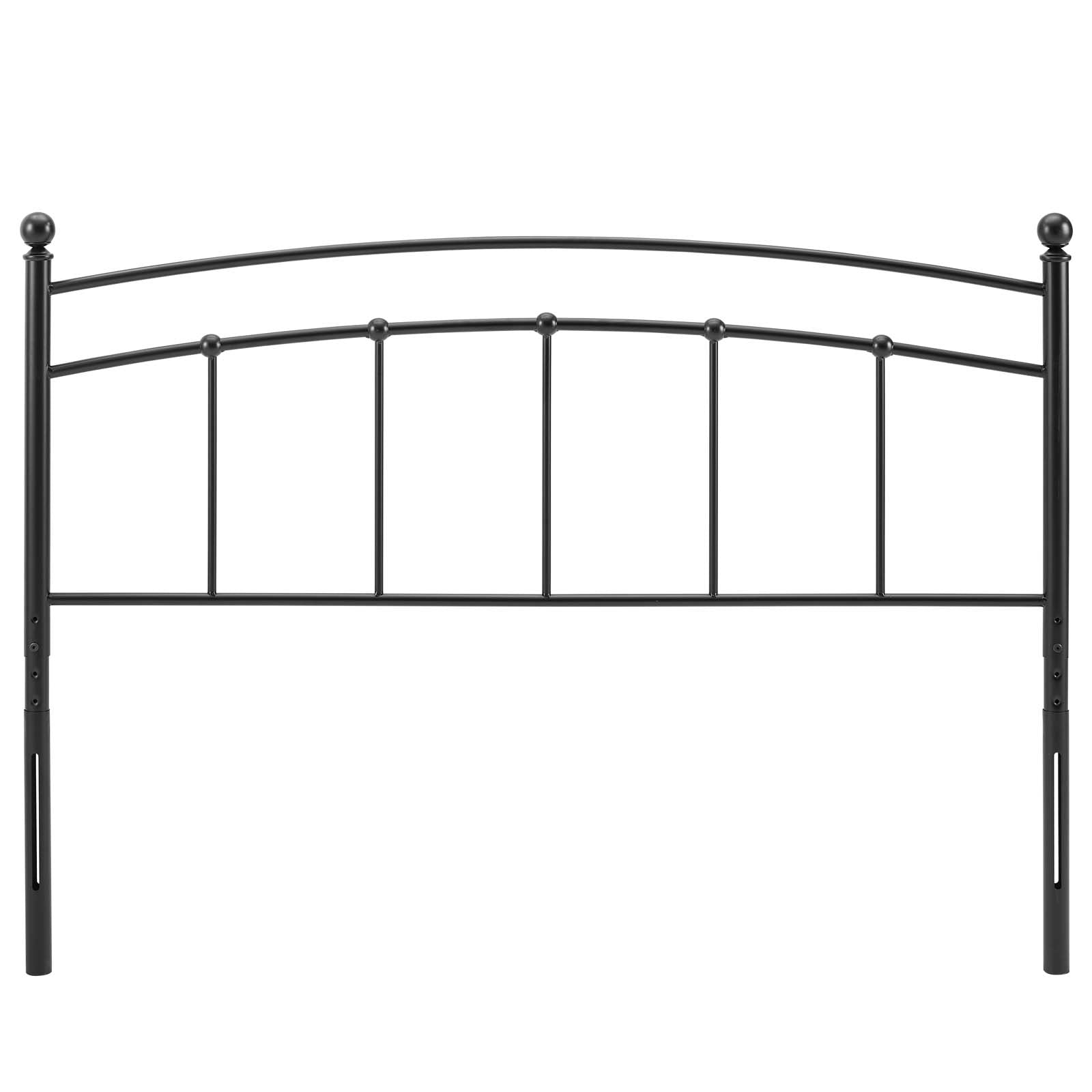 Modway Headboards - Abigail Queen Metal Headboard Black