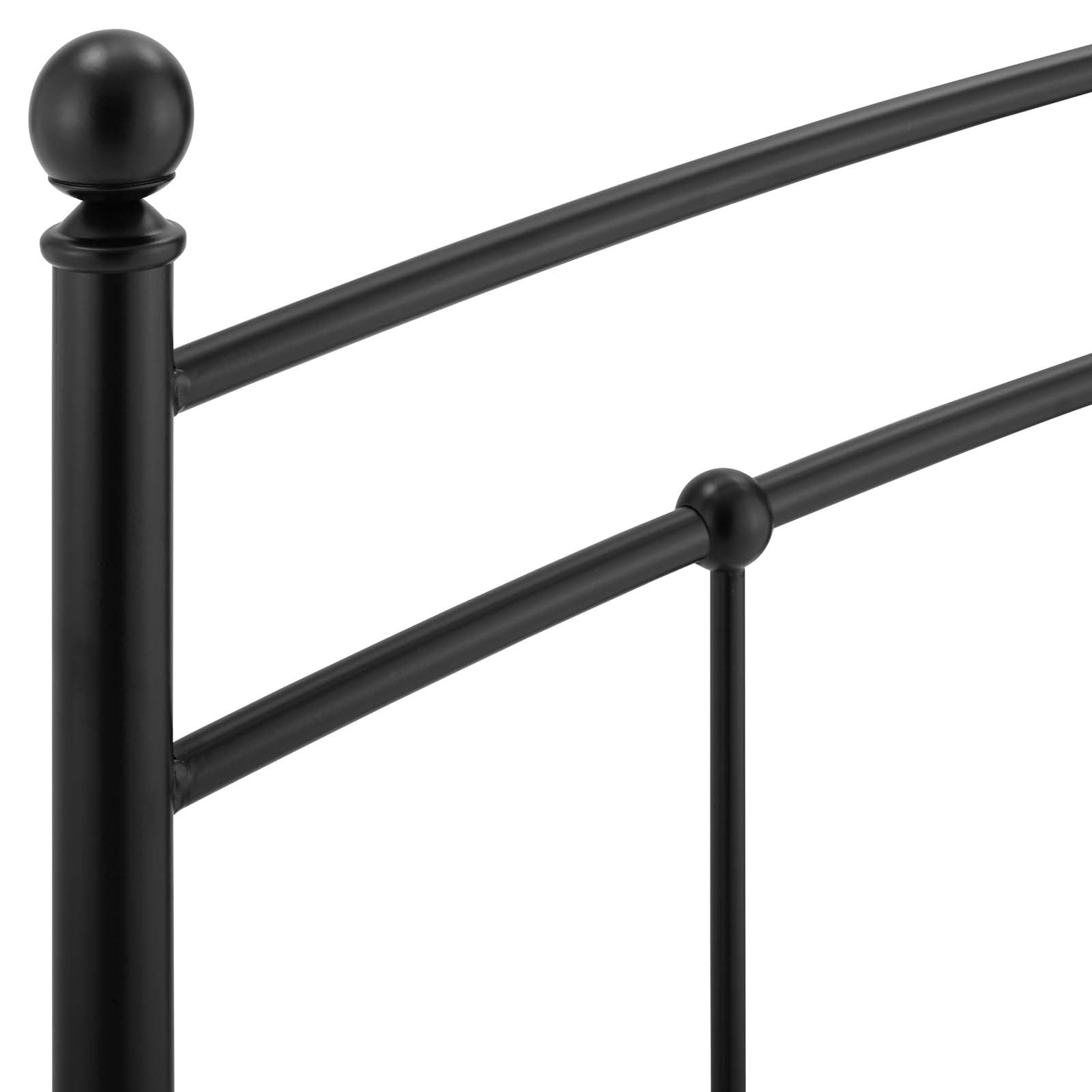 Modway Headboards - Abigail Queen Metal Headboard Black