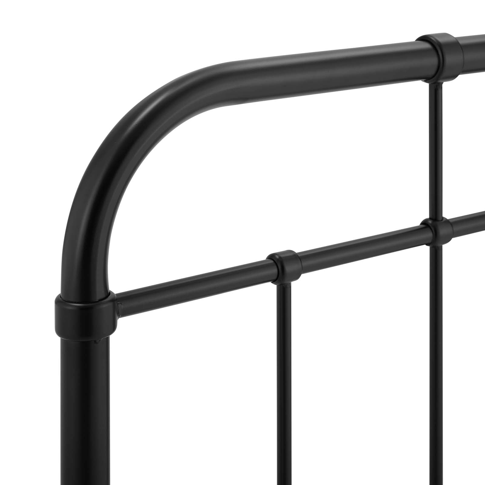 Modway Headboards - Alessia Full Metal Headboard Black