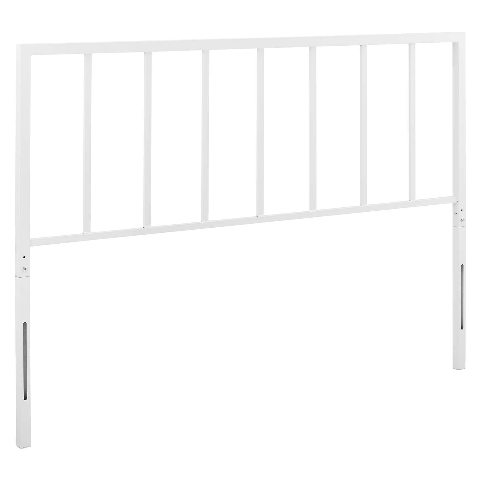 Modway Headboards - Tatum Full Metal Headboard White
