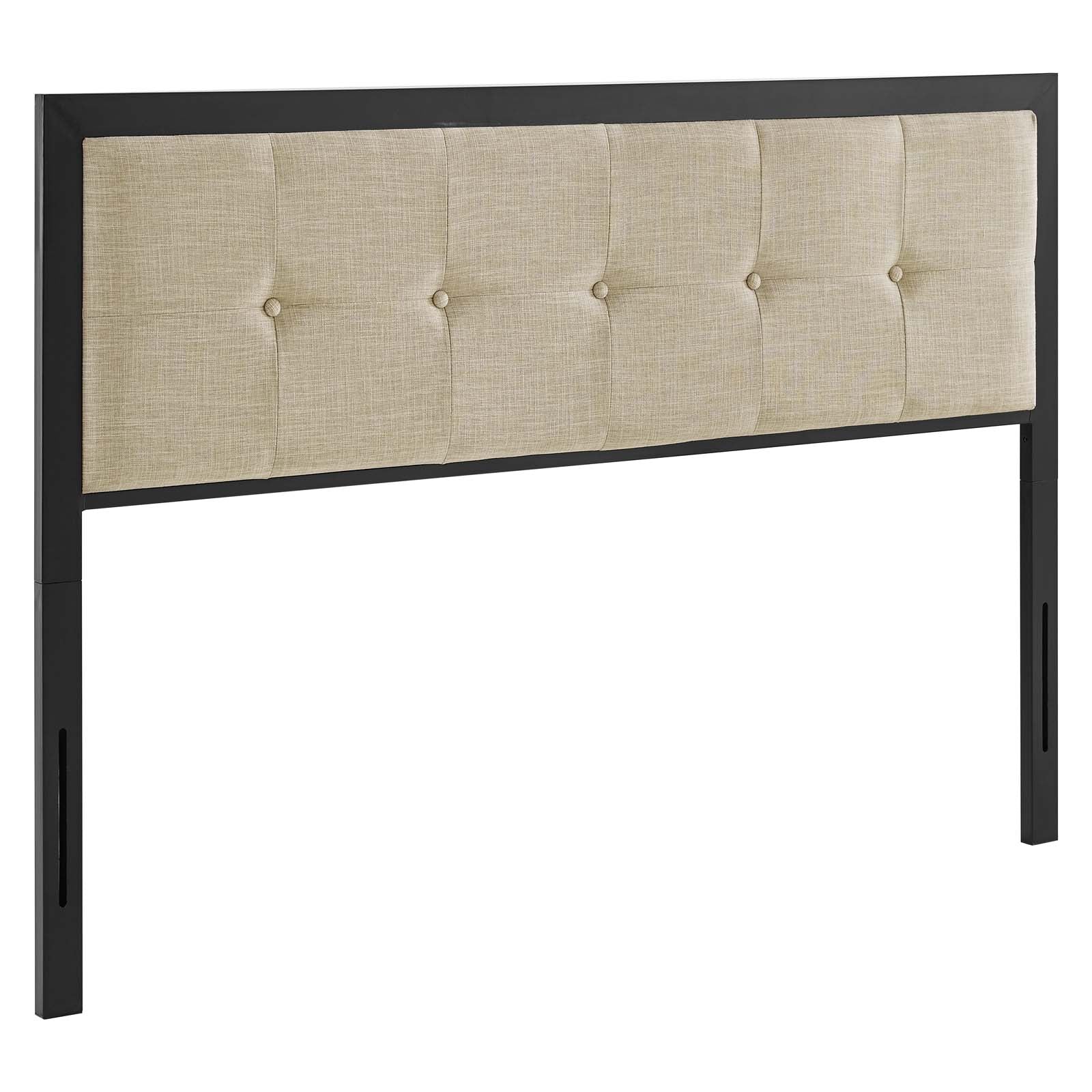 Modway Headboards - Teagan Tufted Full Headboard Black Beige