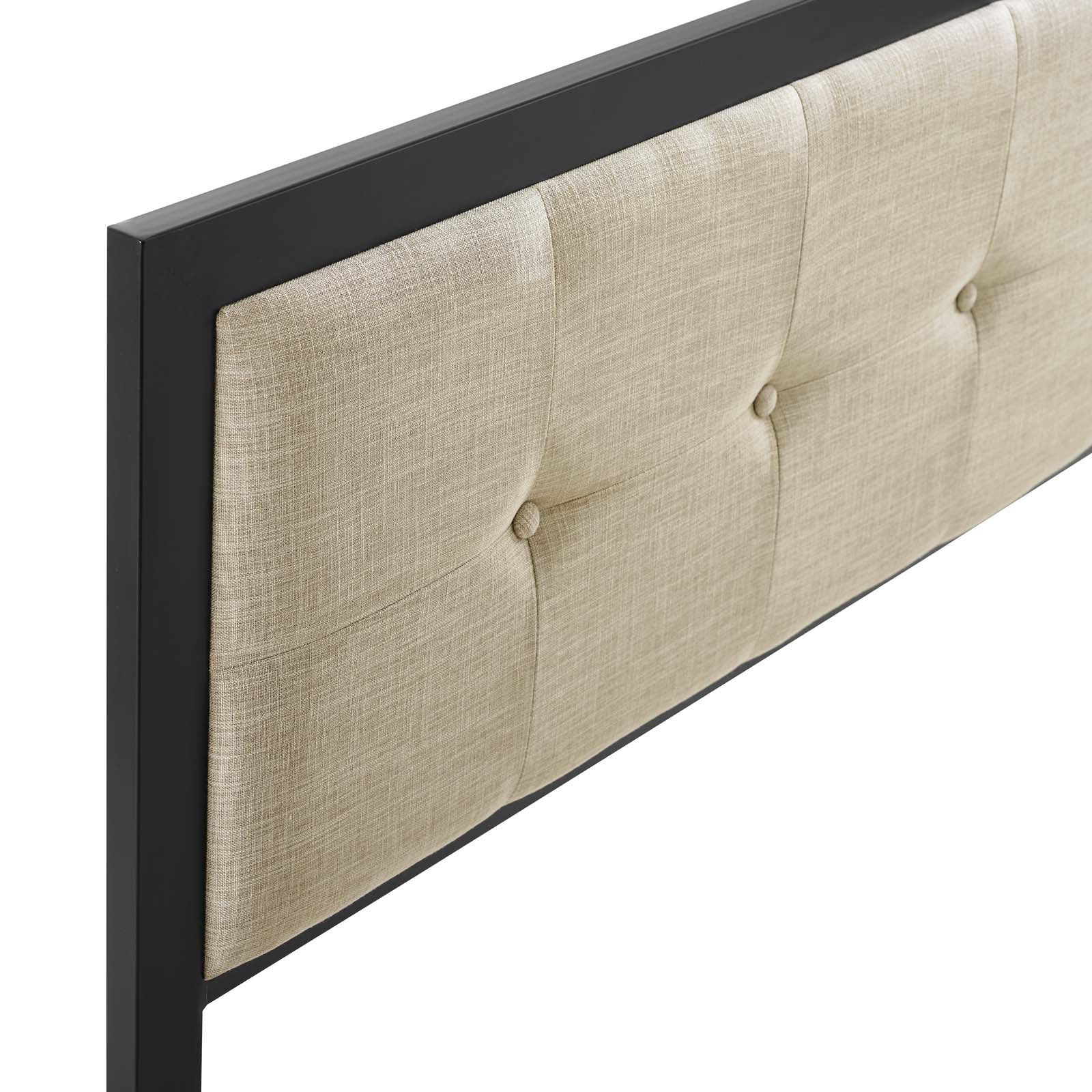 Modway Headboards - Teagan Tufted Full Headboard Black Beige