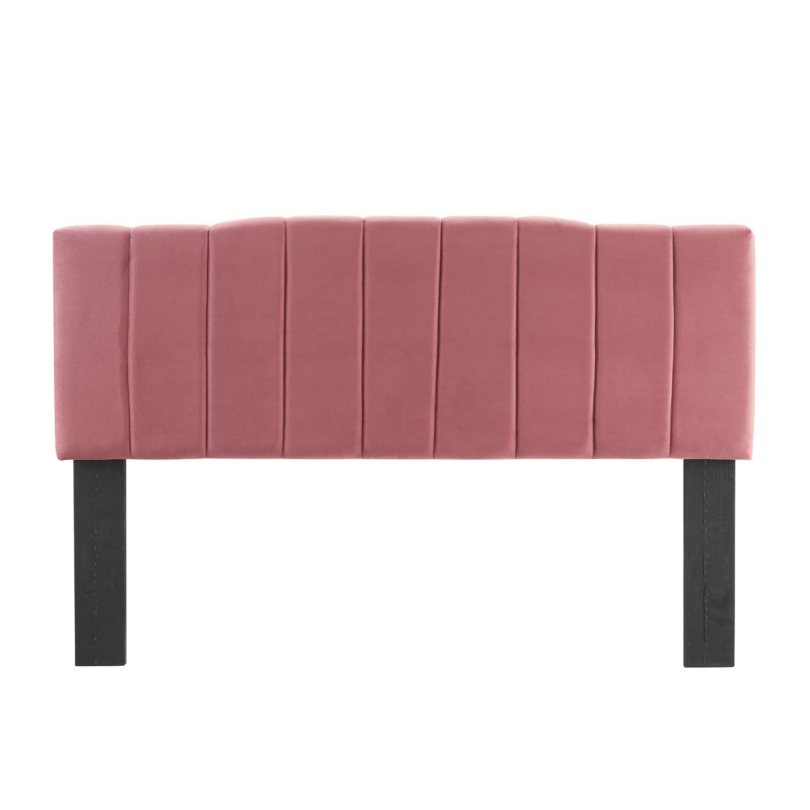 Modway Headboards - Camilla Channel Tufted King/California King Headboard Dusty Rose