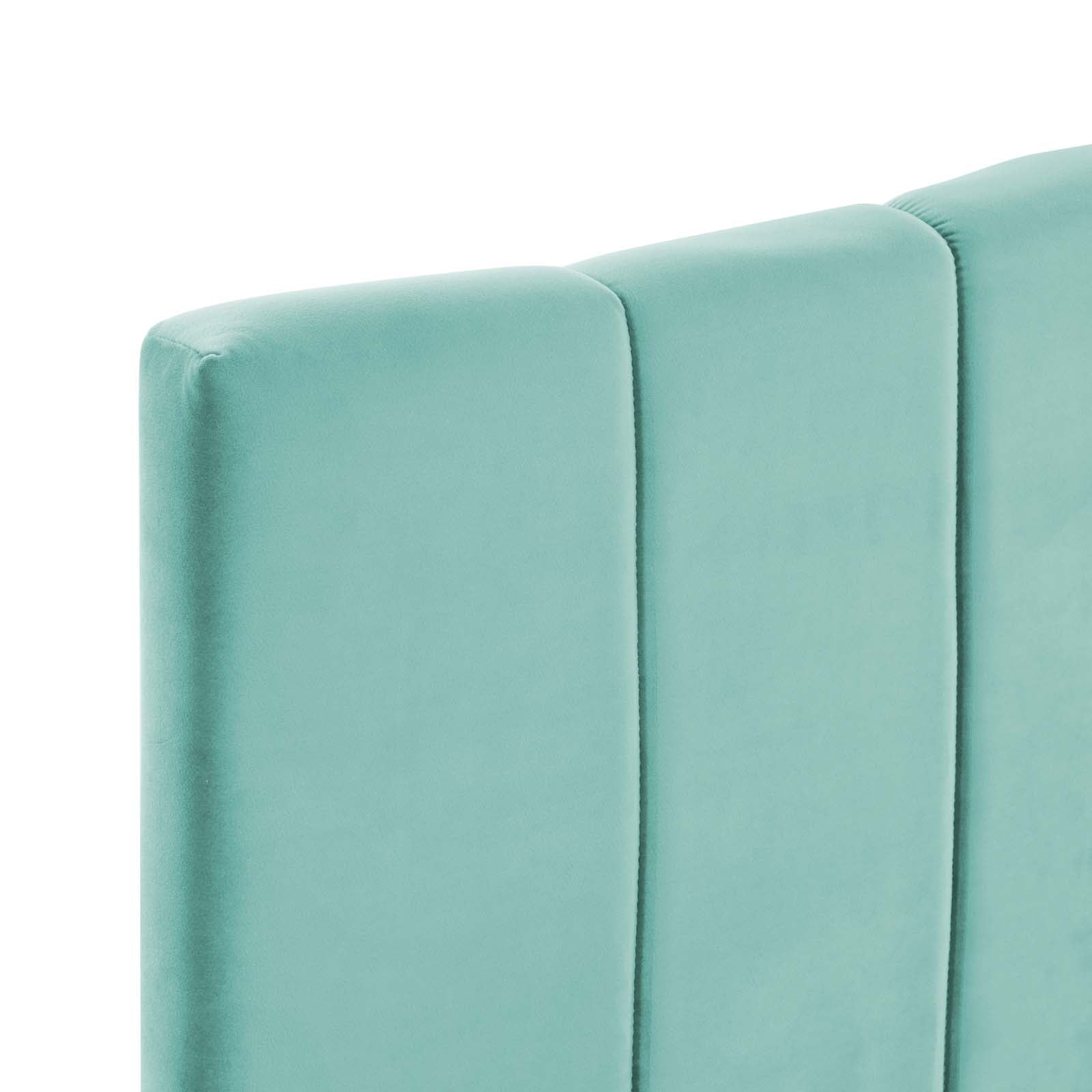 Modway Headboards - Camilla Channel Tufted King/California King Headboard Mint