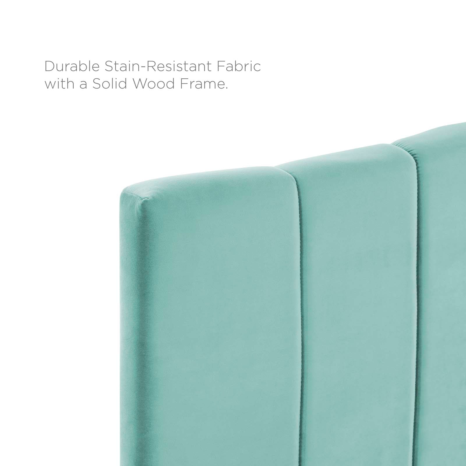 Modway Headboards - Camilla Channel Tufted King/California King Headboard Mint