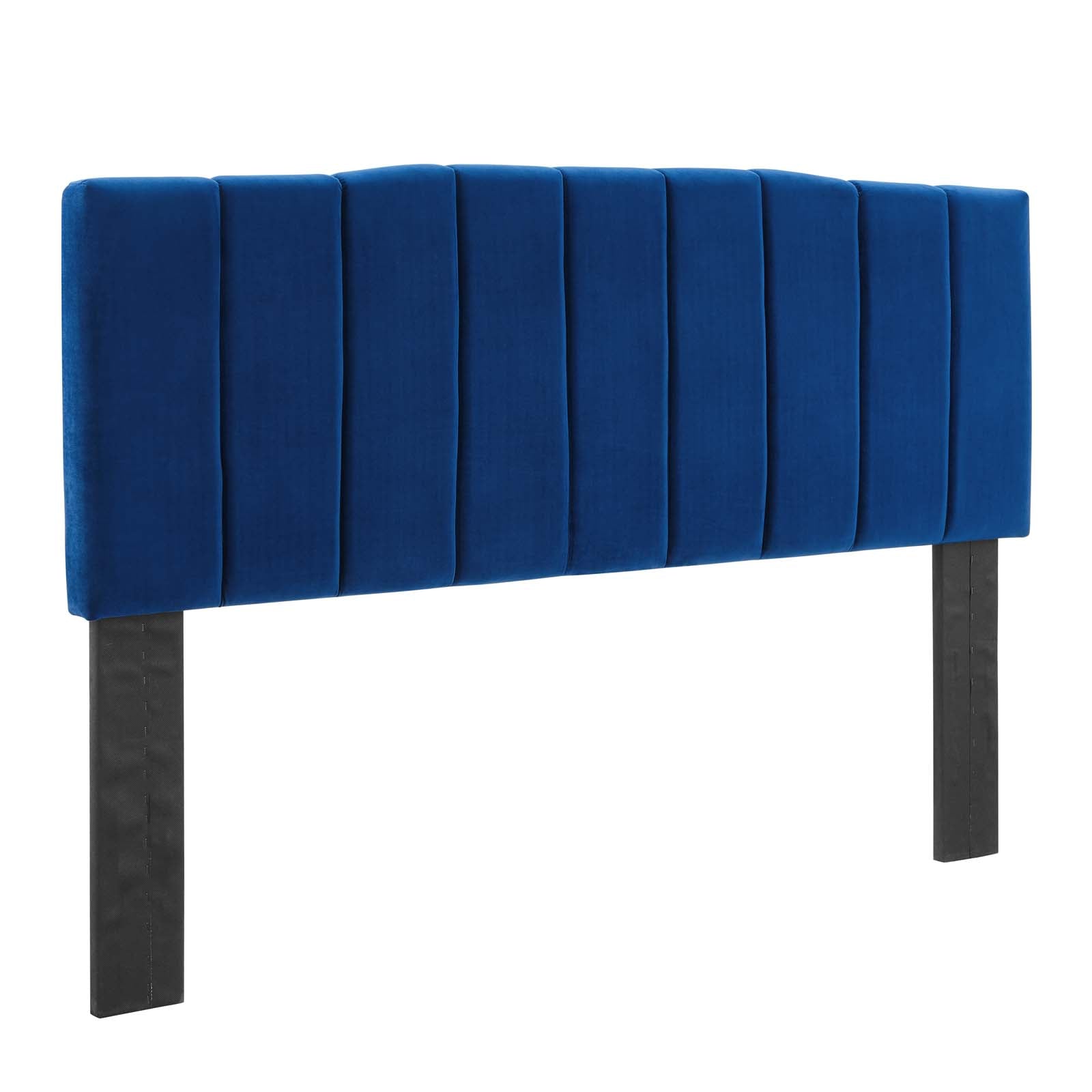 Modway Headboards - Camilla Channel Tufted King/California King Headboard Navy