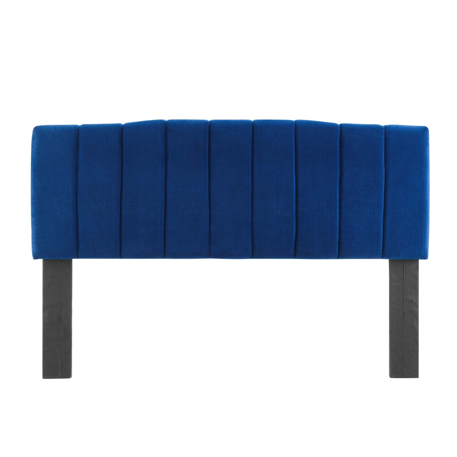 Modway Headboards - Camilla Channel Tufted King/California King Headboard Navy
