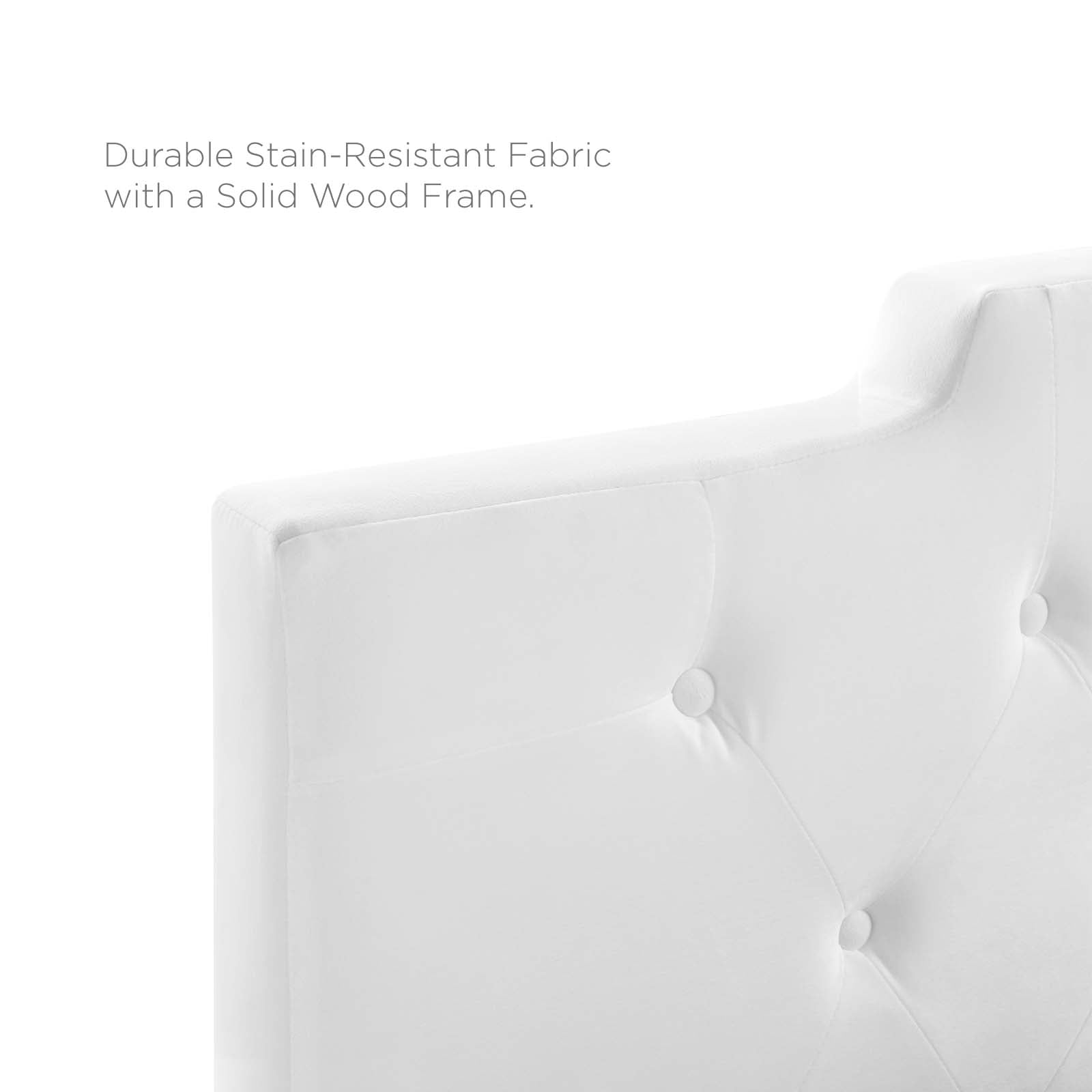 Modway Headboards - Juliet Tufted Full/Queen Headboard White