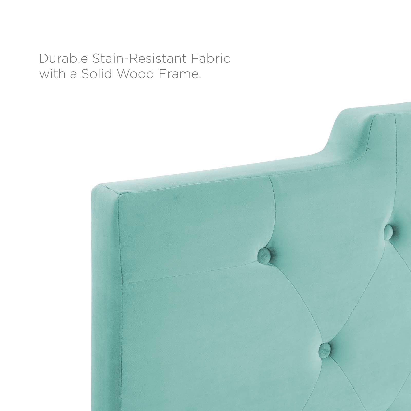 Modway Headboards - Juliet Tufted King/California King Headboard Mint