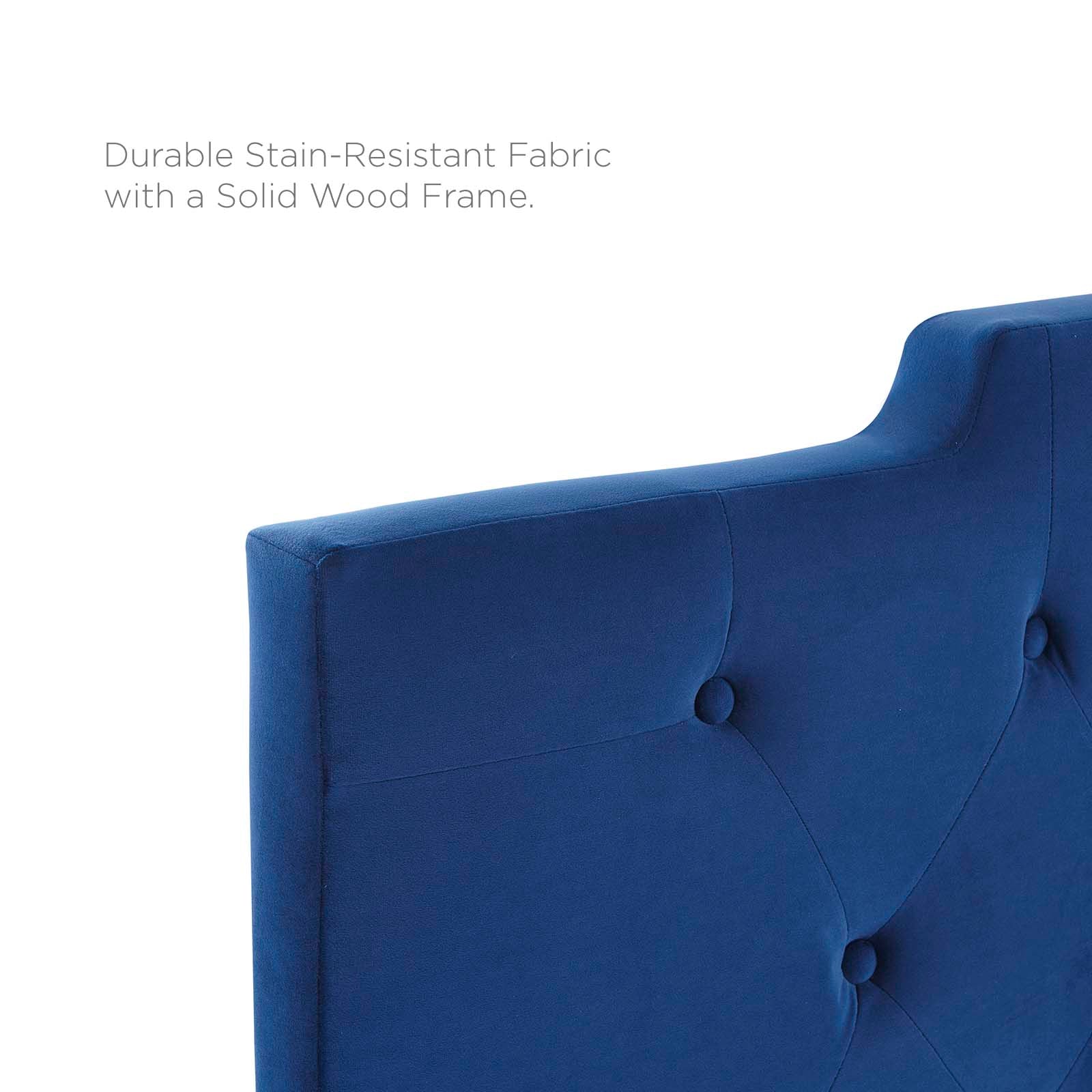 Modway Headboards - Juliet Tufted King/California King Headboard Navy