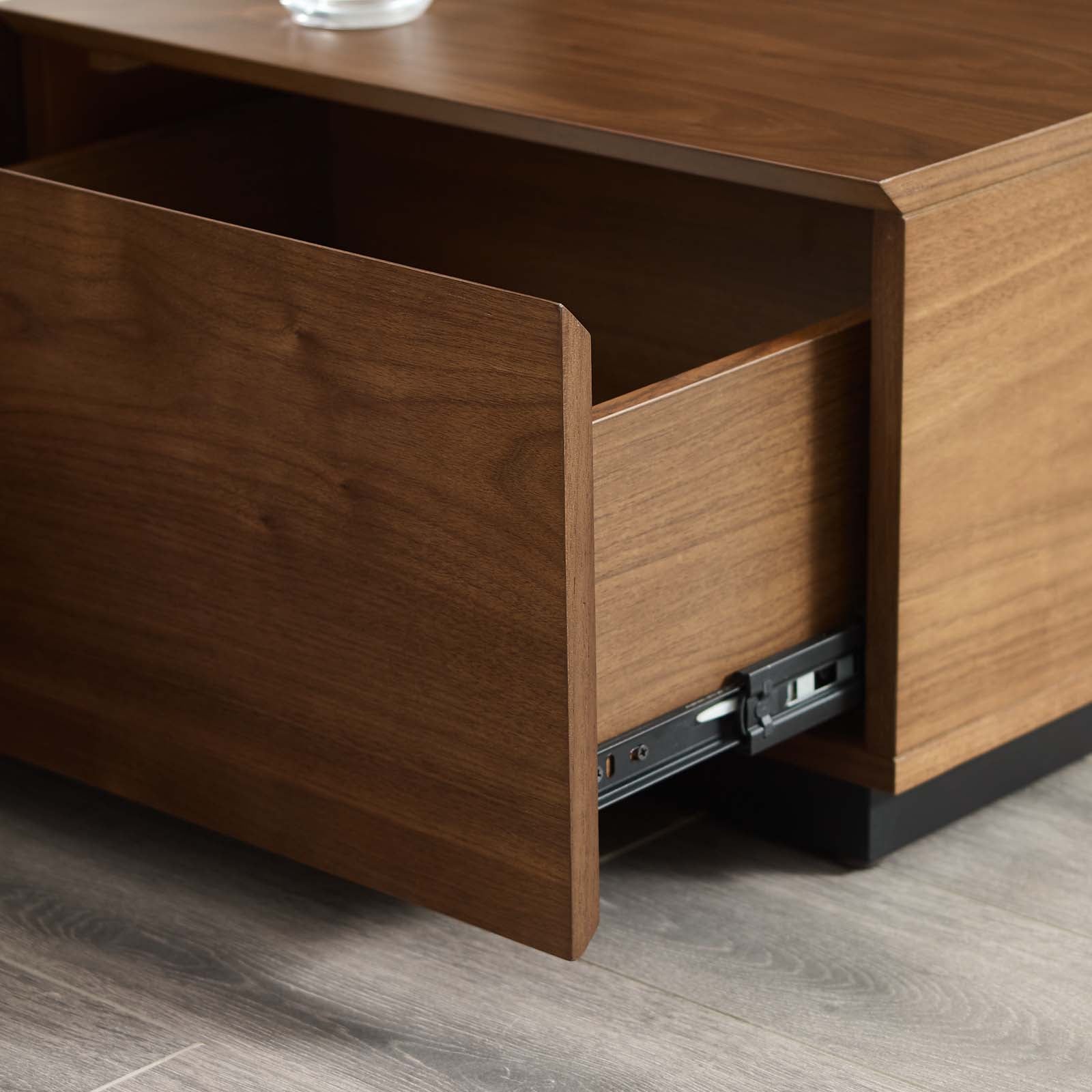 Modway Nightstands & Side Tables - Caima Nightstand Walnut