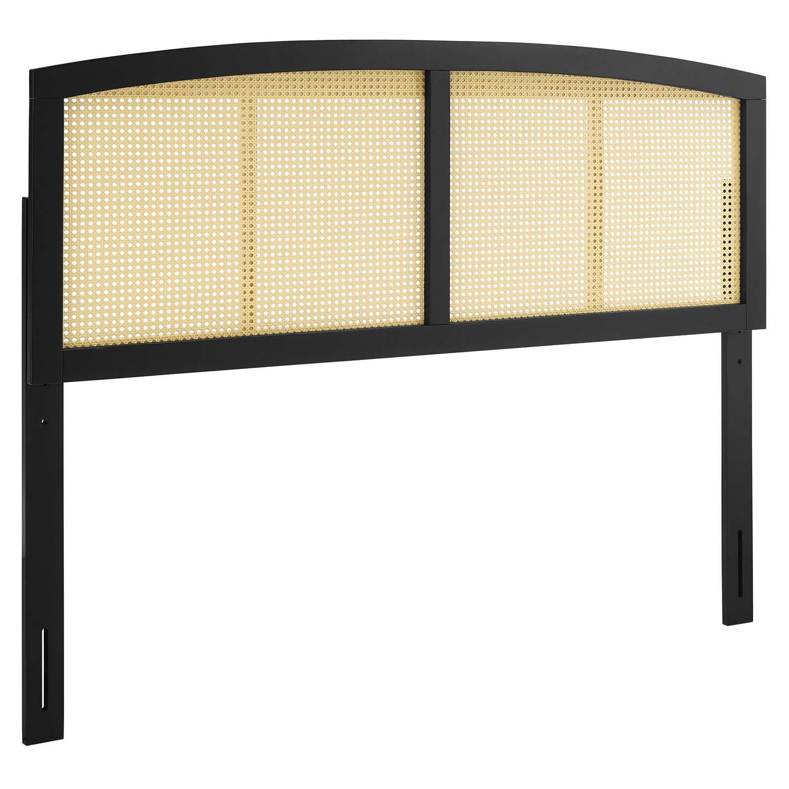 Modway Headboards - Halcyon-Cane-Queen-Headboard-Black