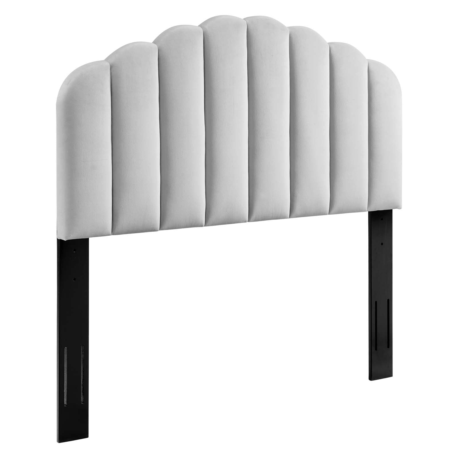 Modway Headboards - Veronique Full/Queen Headboard Light Gray