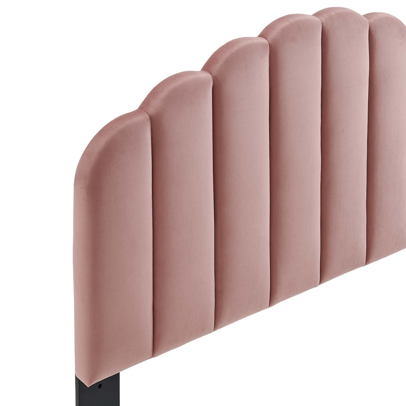 Modway Headboards - Veronique King/California King Headboard Dusty Rose