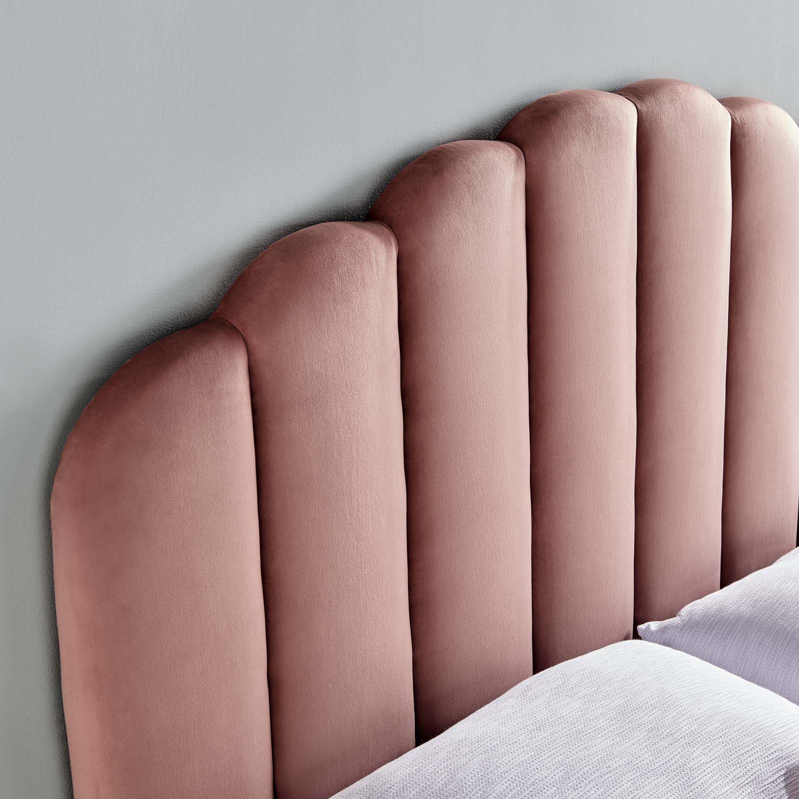 Modway Headboards - Veronique King/California King Headboard Dusty Rose
