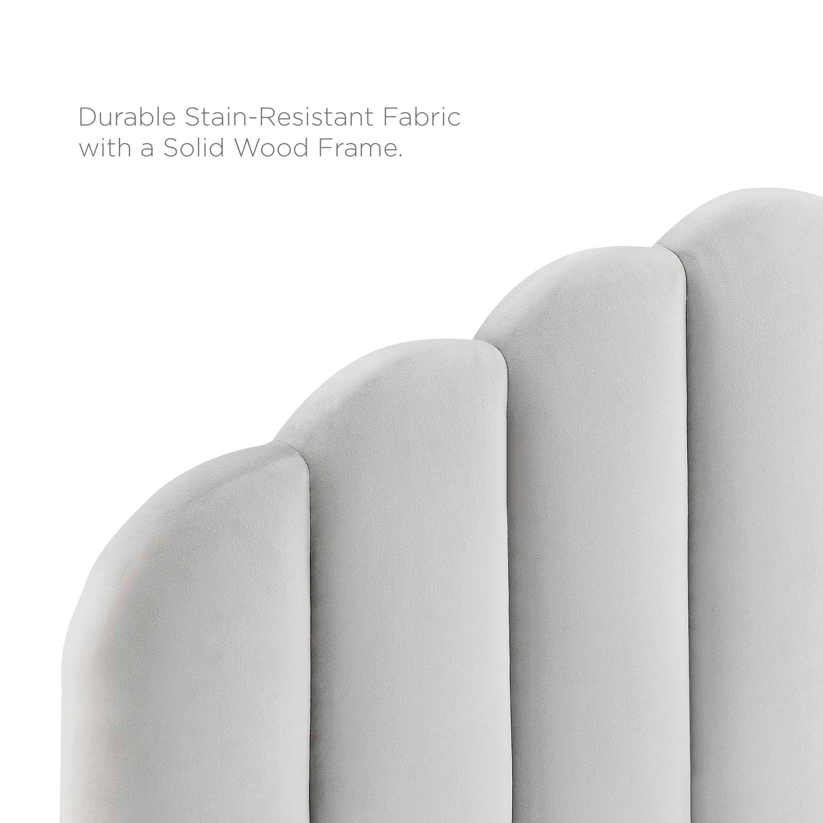 Modway Headboards - Veronique King/California King Headboard Light Gray