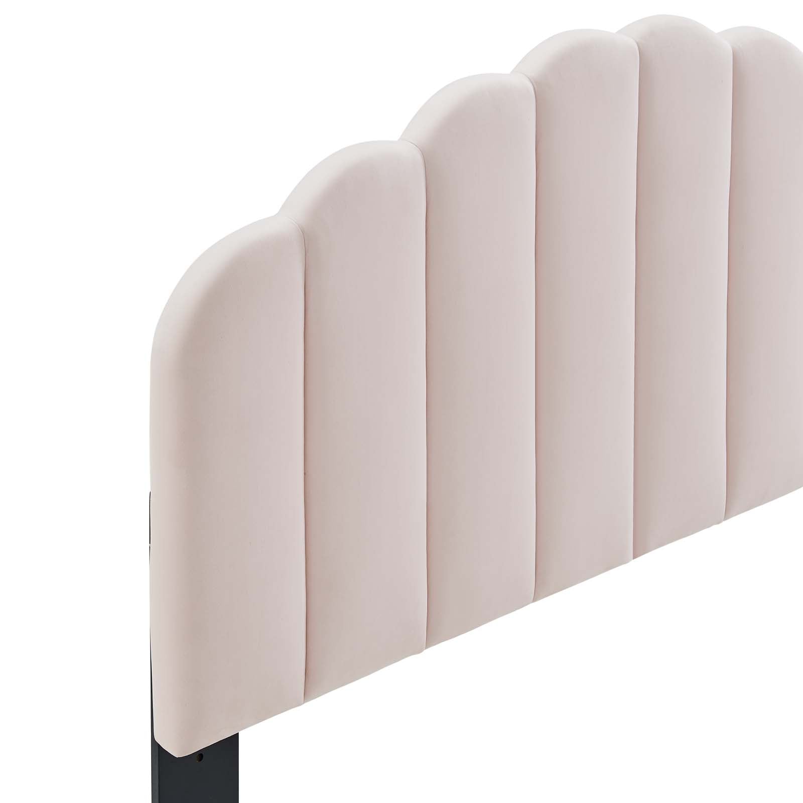 Modway Headboards - Veronique King/California King Performance Velvet Headboard Pink