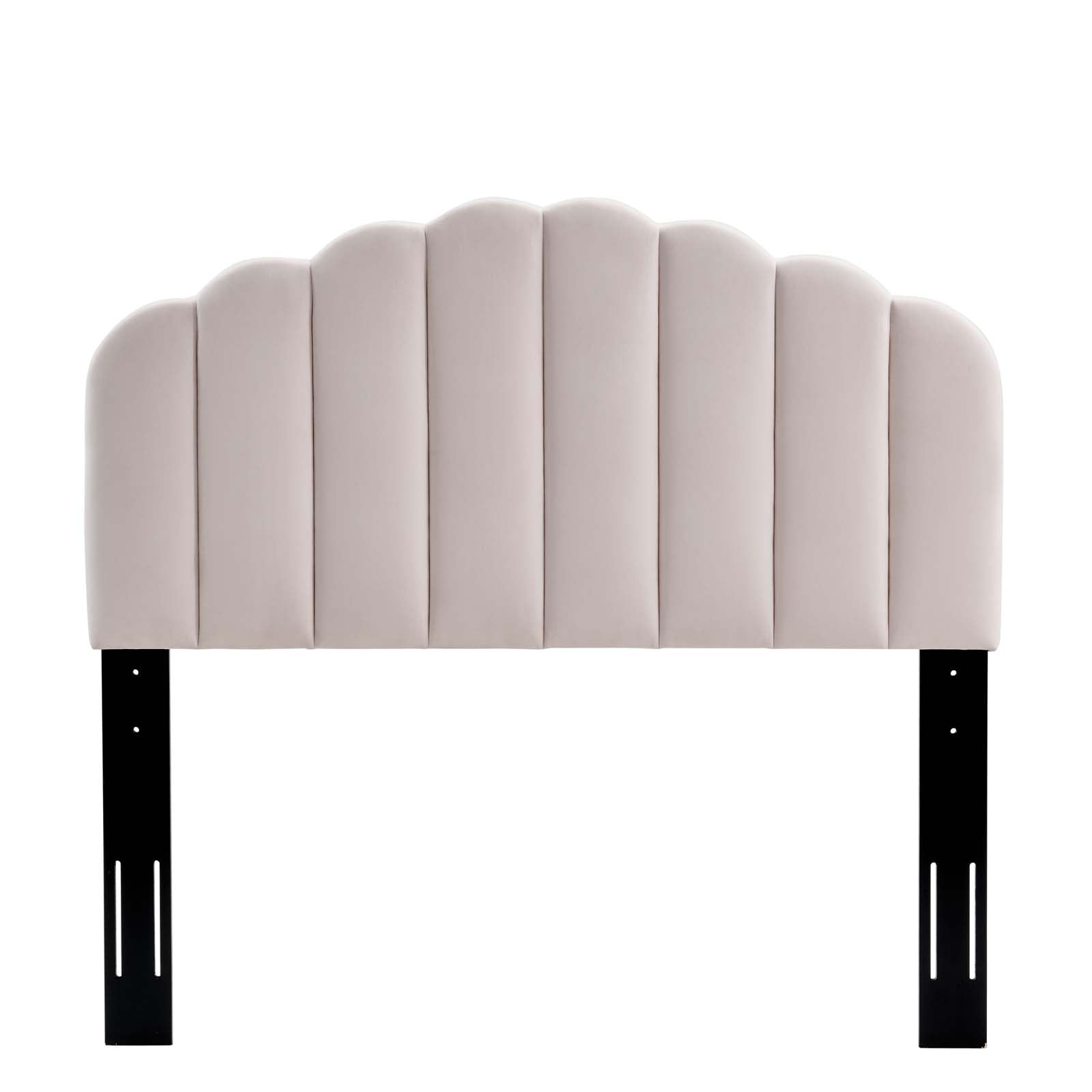 Modway Headboards - Veronique King/California King Performance Velvet Headboard Pink