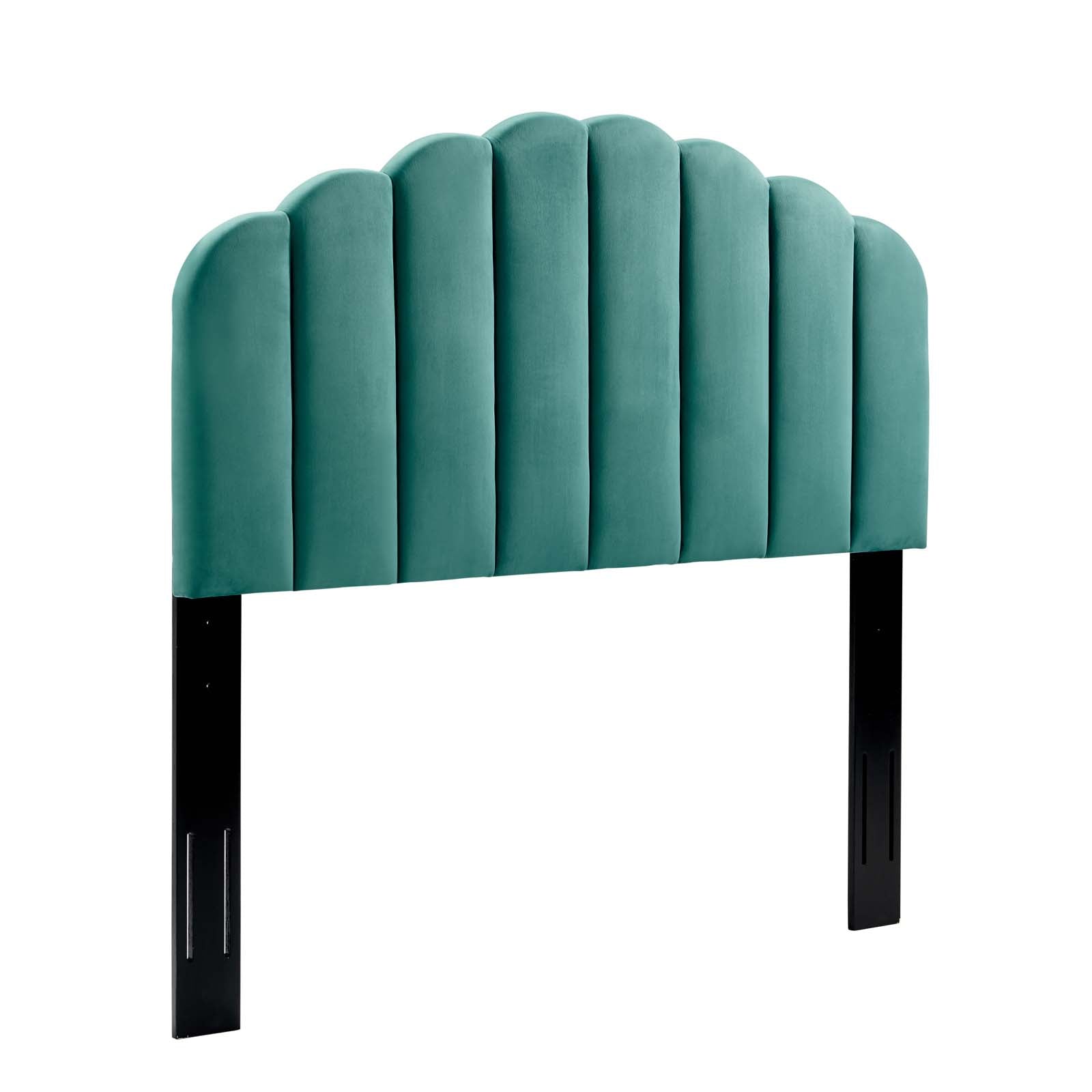 Modway Headboards - Veronique King/California King Performance Velvet Headboard Teal
