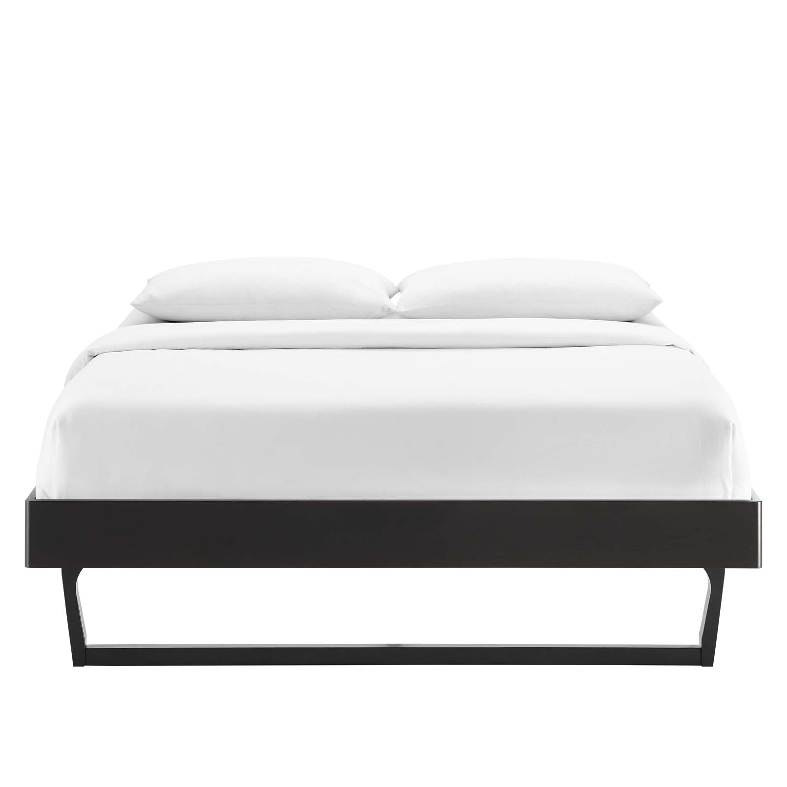 Modway Beds - Billie Full Wood Platform Bed Frame Black