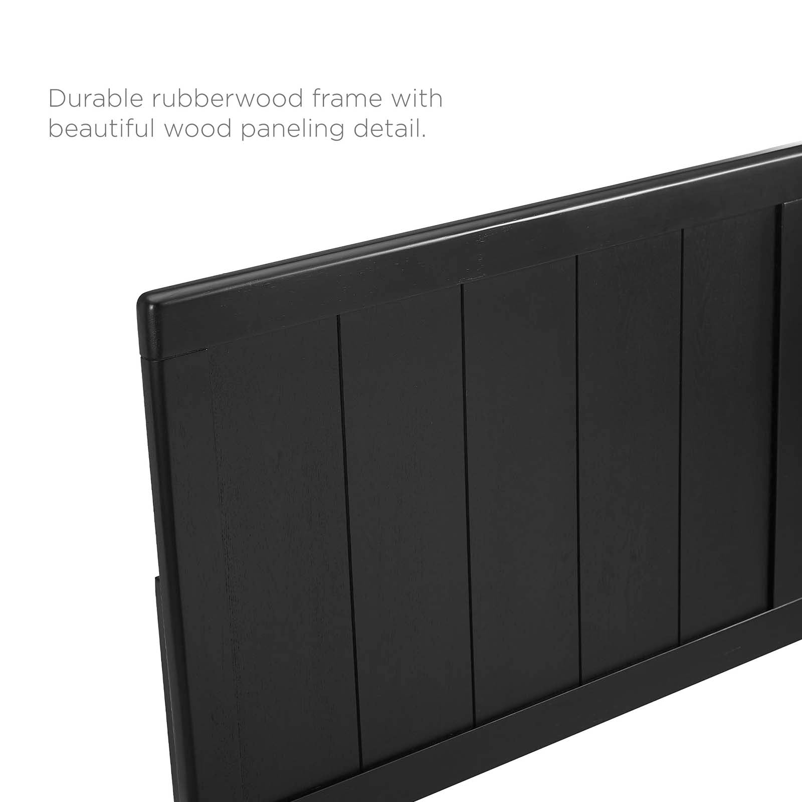 Modway Headboards - Robbie Queen Wood Headboard Black