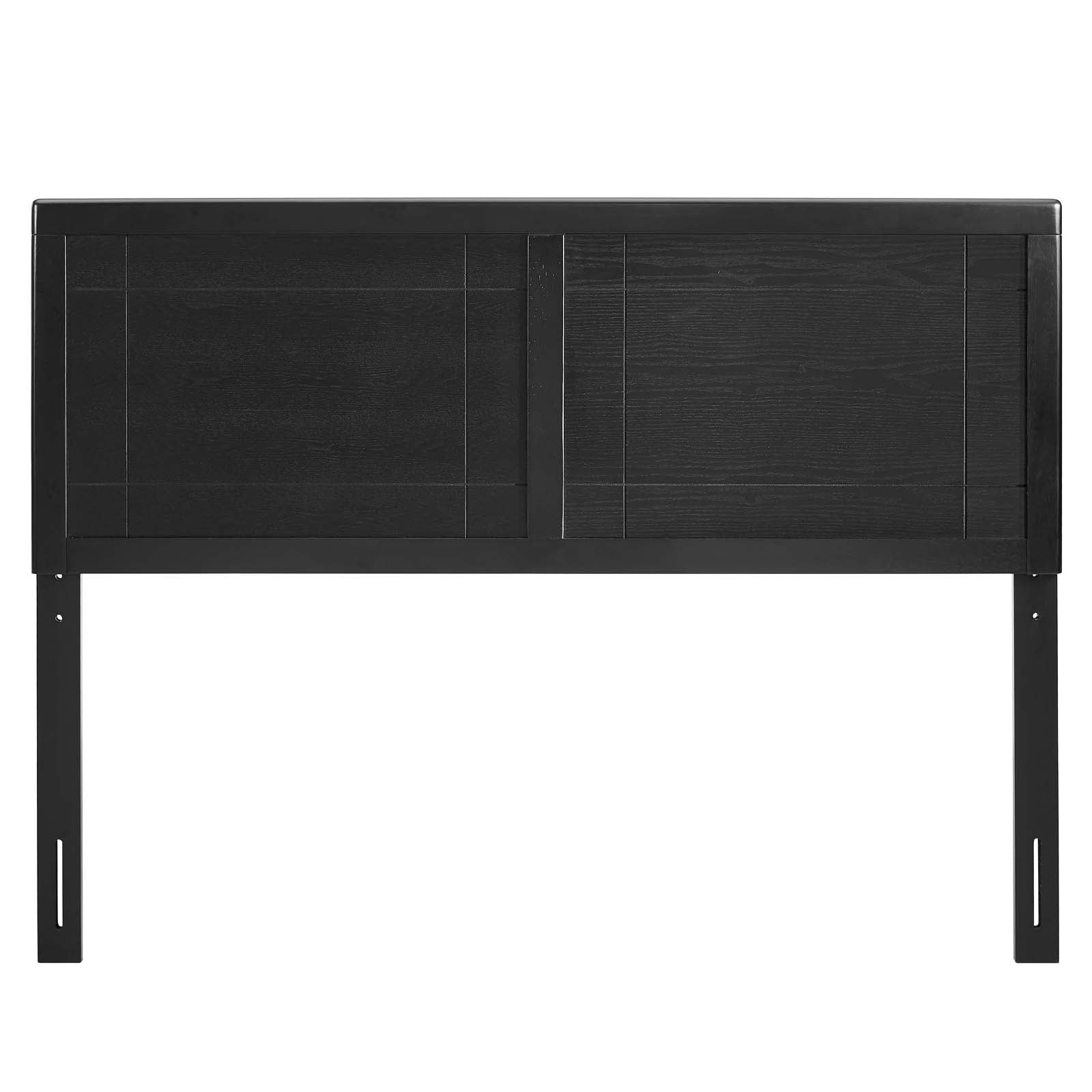 Black wood headboard deals