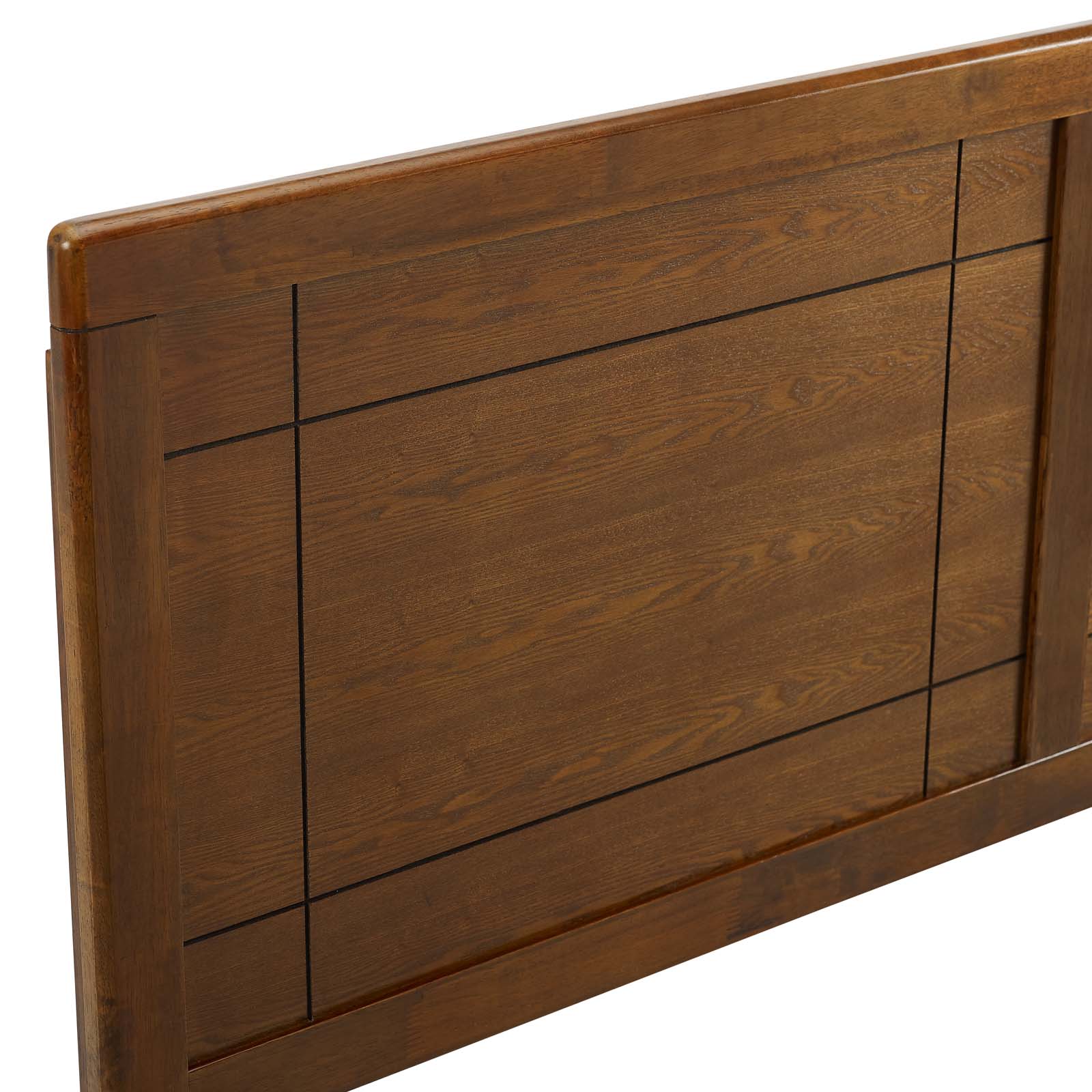 Modway Headboards - Archie King Wood Headboard Walnut