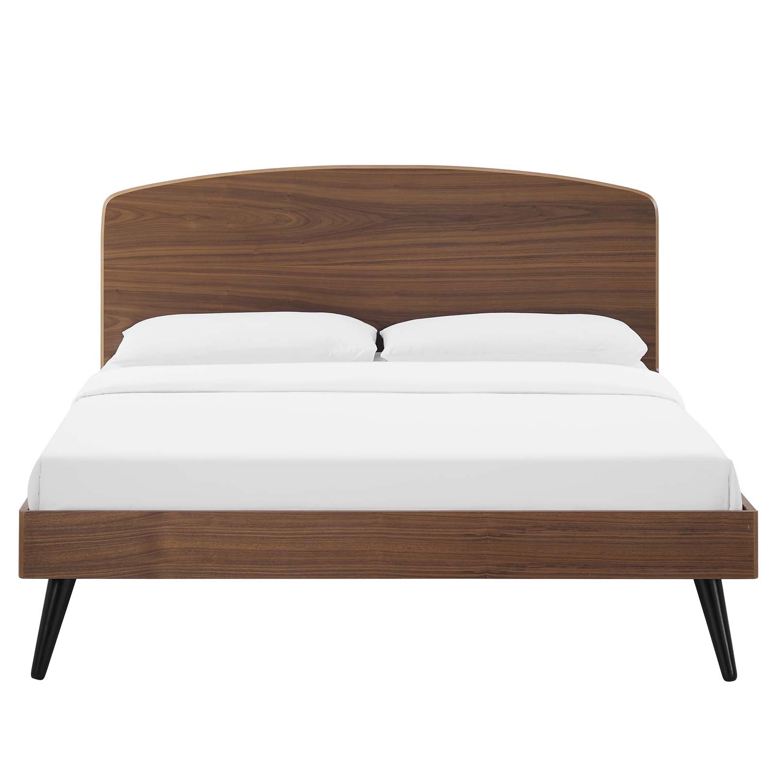 Modway Beds - Bronwen Platform Full Bed Walnut