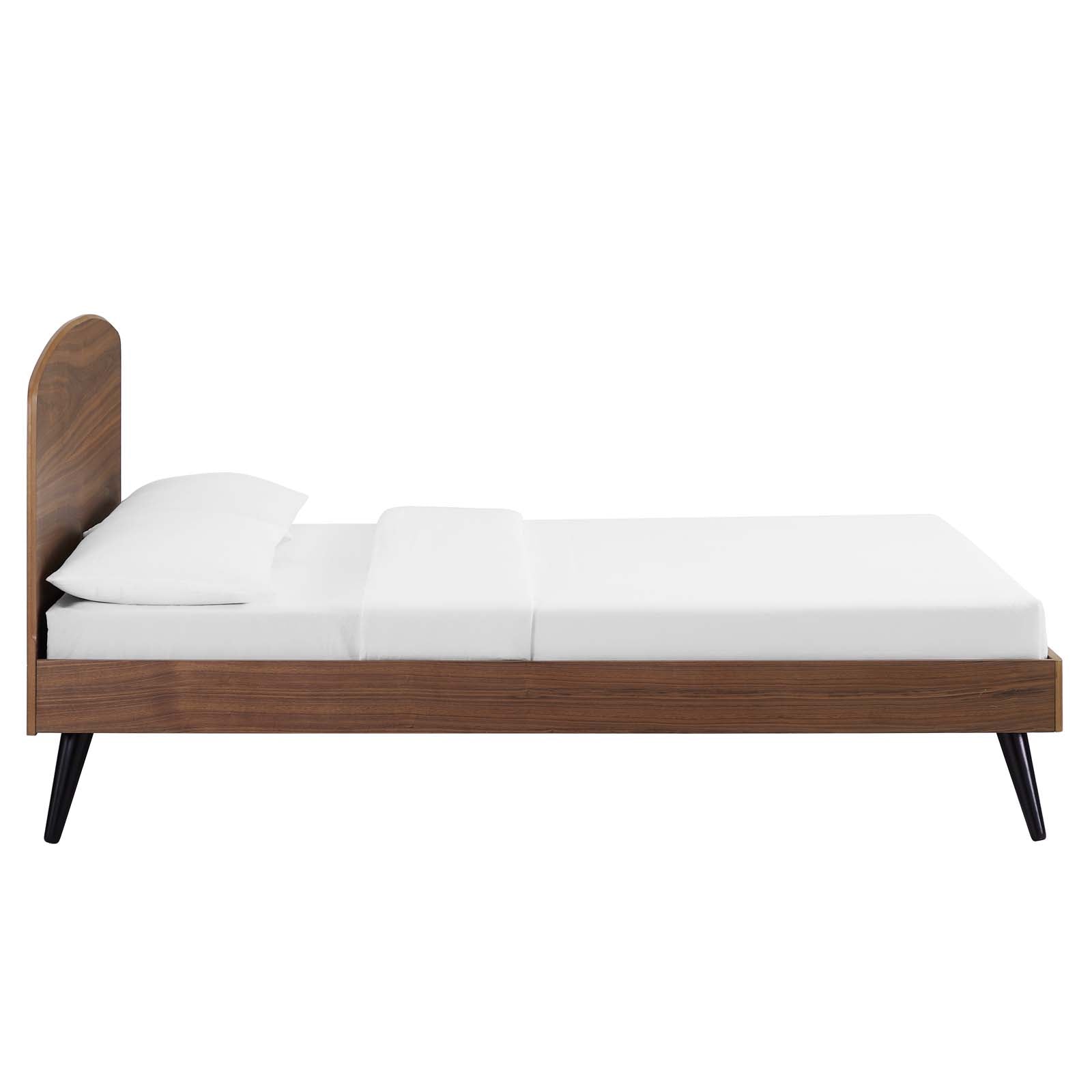 Modway Beds - Bronwen Platform Full Bed Walnut