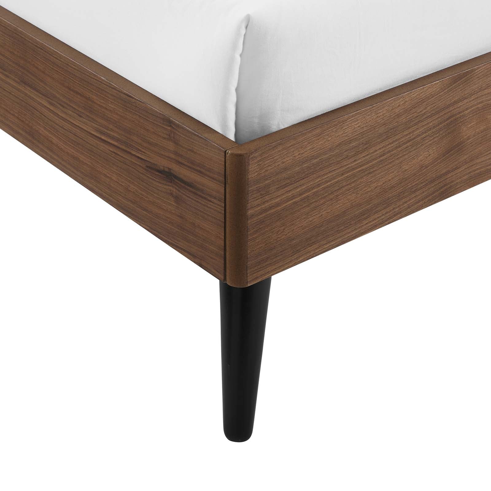 Modway Beds - Bronwen Platform Full Bed Walnut