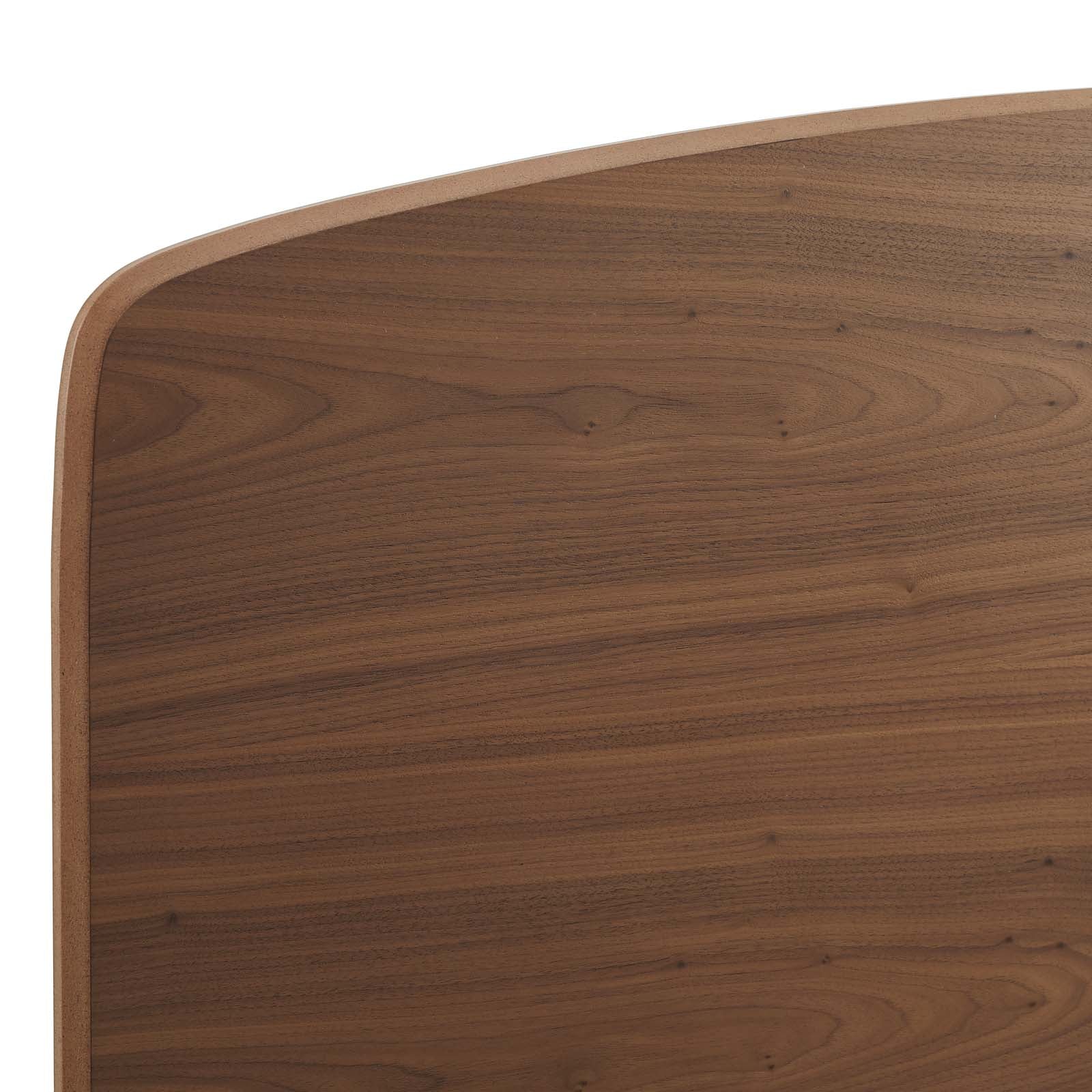 Modway Beds - Bronwen Platform Full Bed Walnut