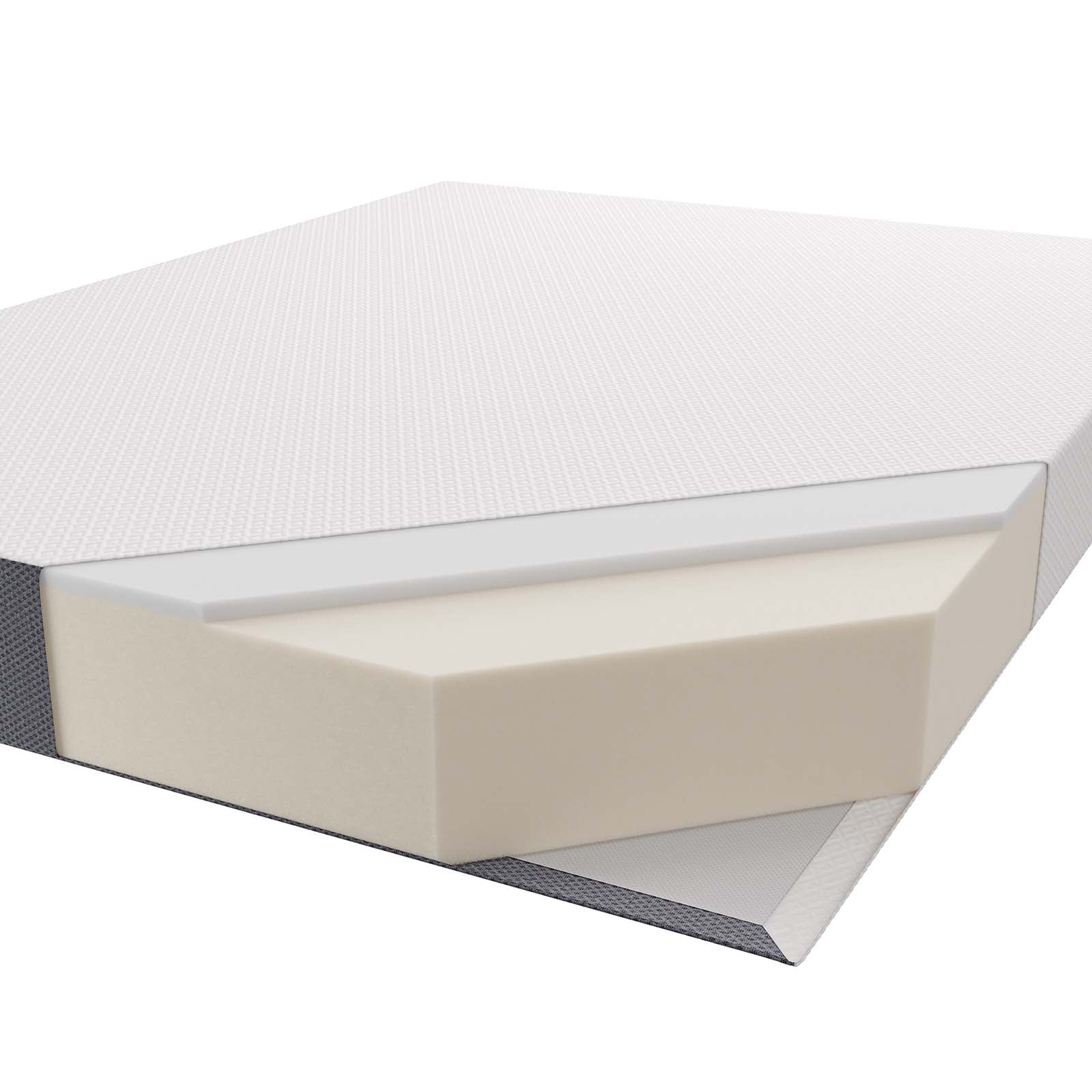 Modway Mattresses - Emma 8" Queen Mattress Gray