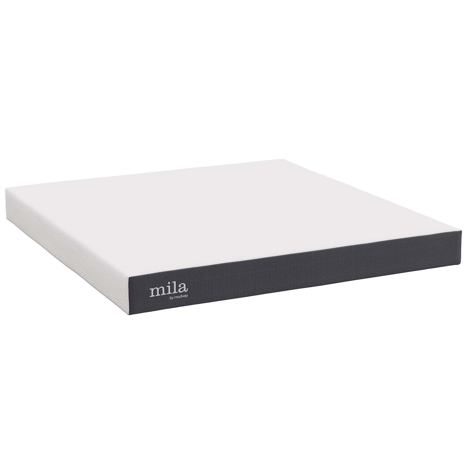 Modway Mattresses - Emma 8" King Mattress Gray