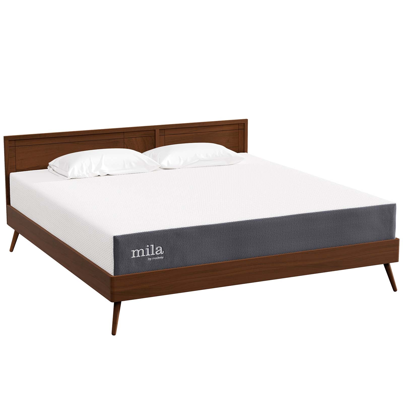 Modway Mattresses - Emma 10" King Mattress Gray