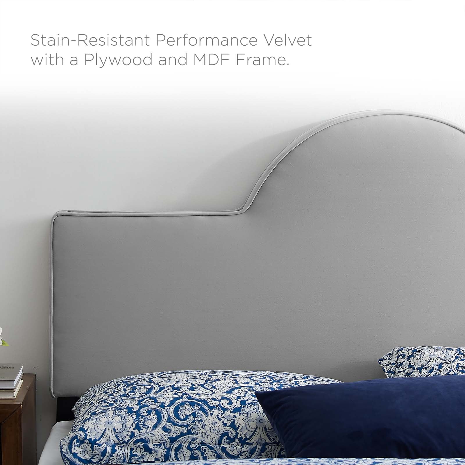 Modway Headboards - Dawn Twin Headboard Light Gray