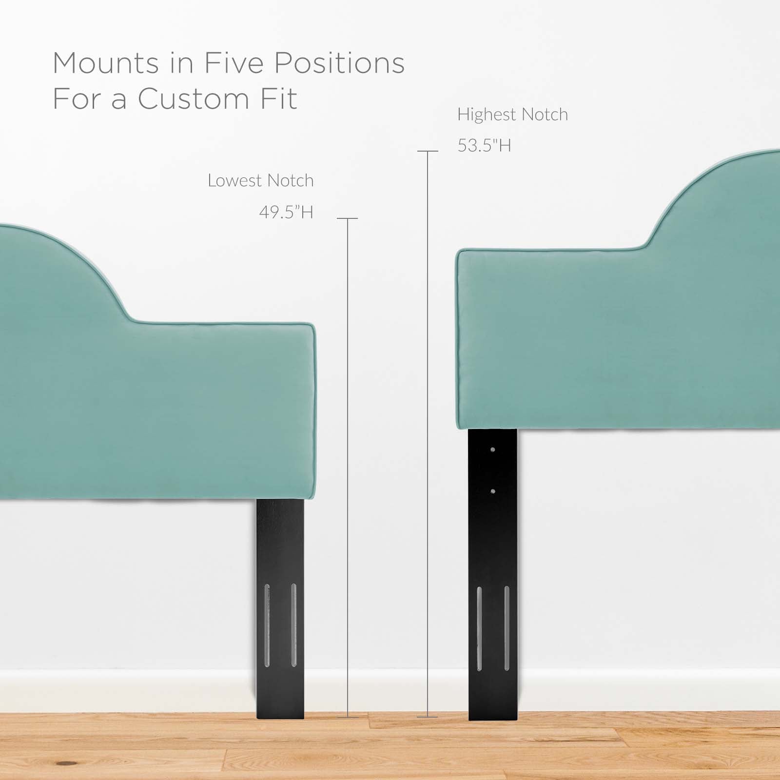 Modway Headboards - Dawn Twin Headboard Mint