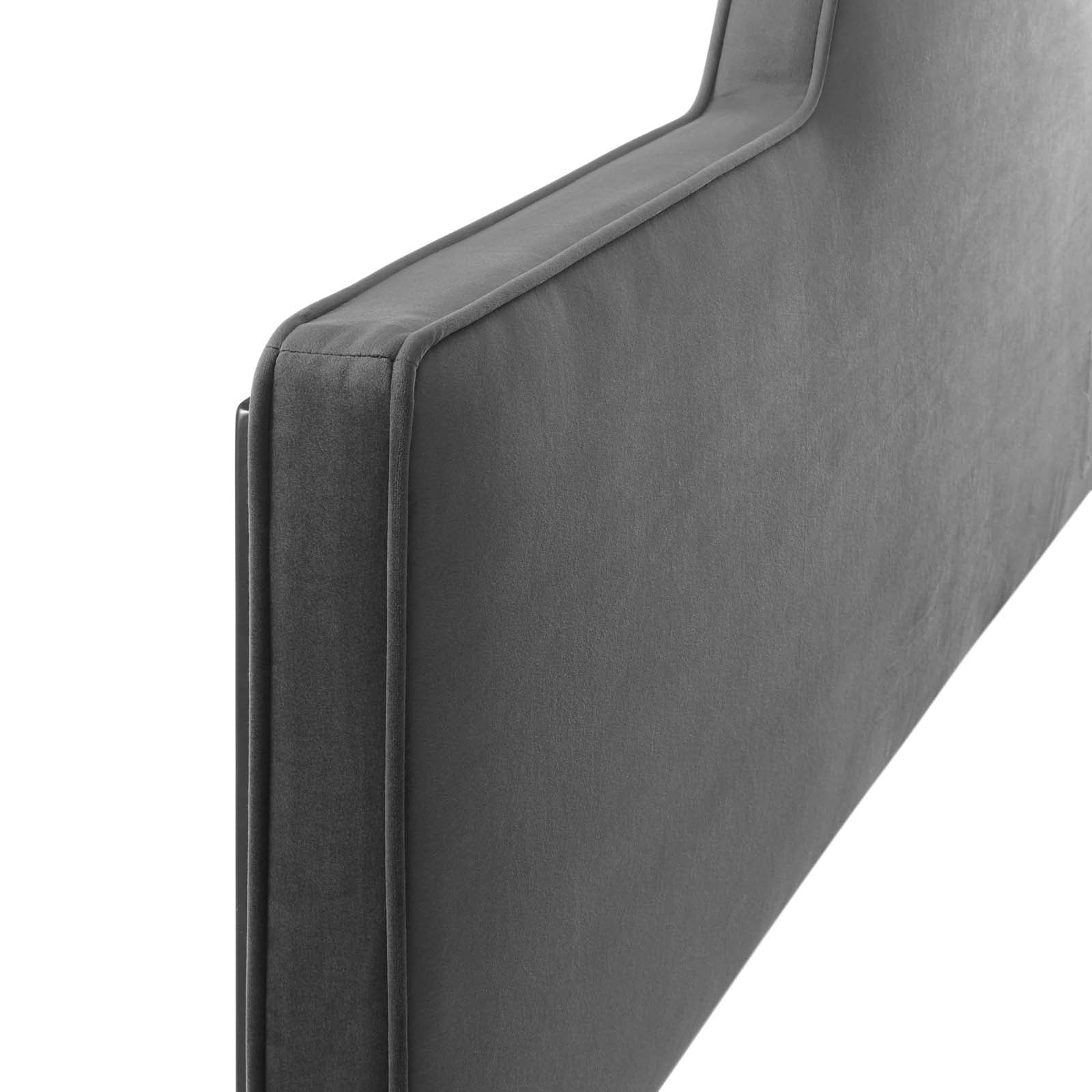 Modway Headboards - Dawn Full/Queen Headboard Charcoal