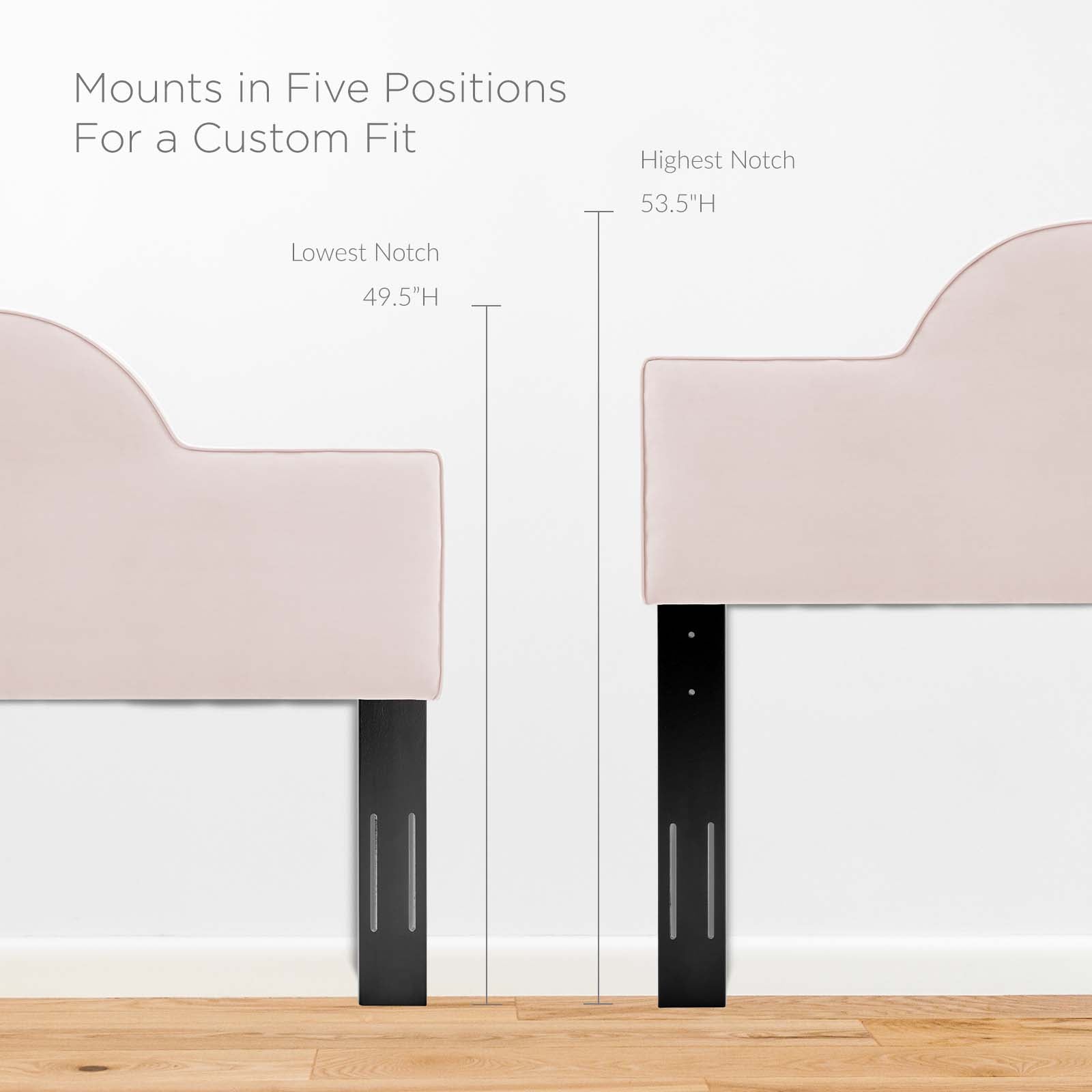 Modway Headboards - Dawn Full/Queen Headboard Pink