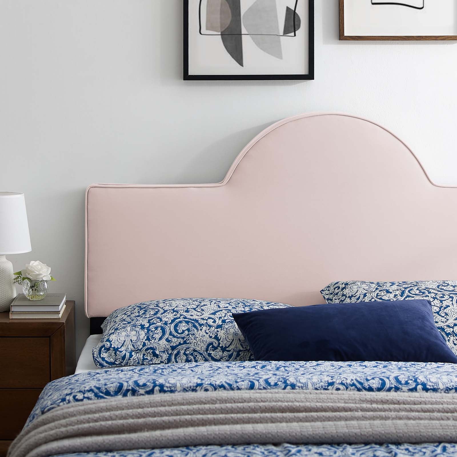 Modway Headboards - Dawn Full/Queen Headboard Pink