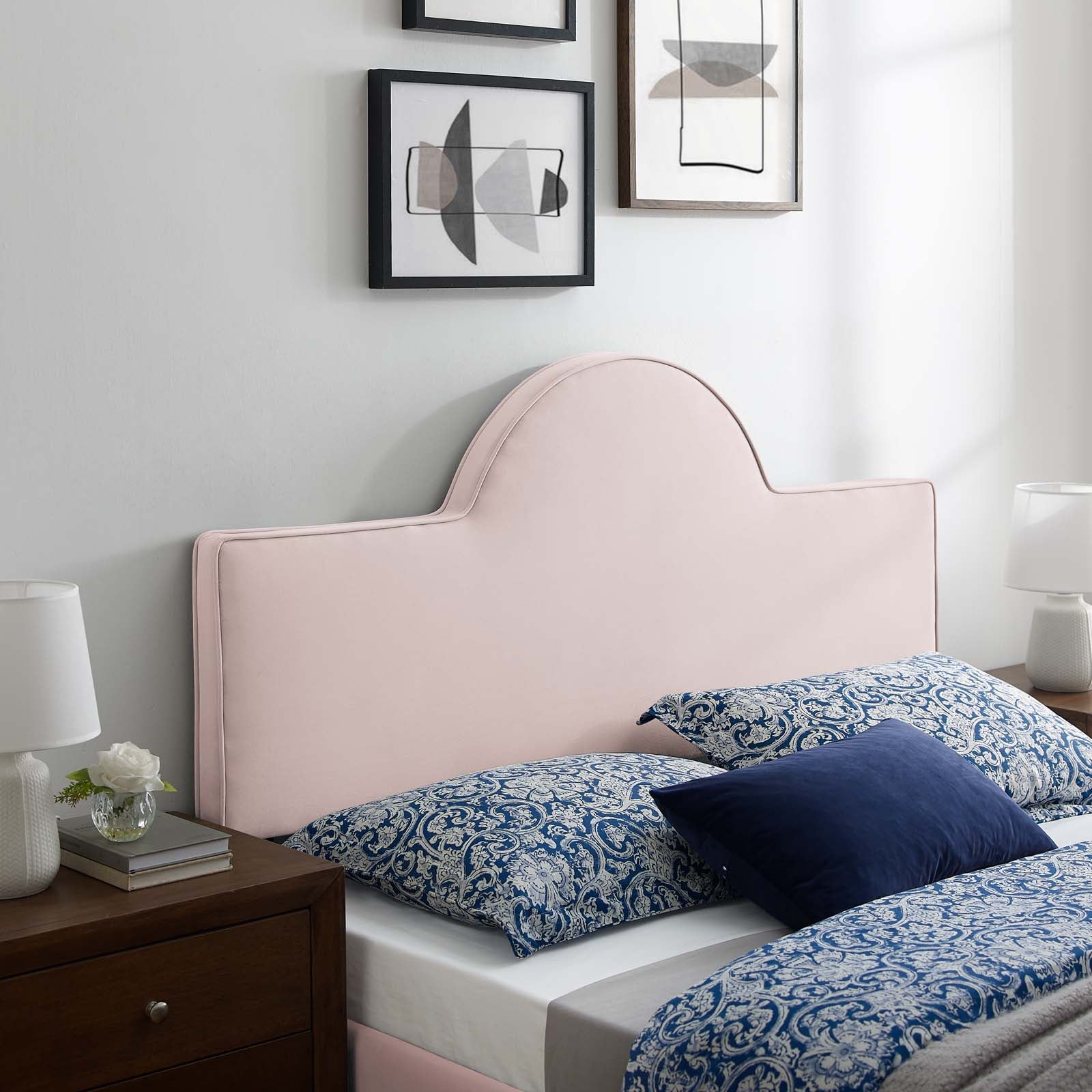 Modway Headboards - Dawn Full/Queen Headboard Pink