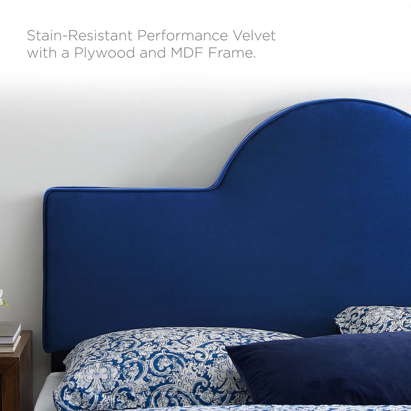 Modway Headboards - Dawn King/California King Headboard Navy