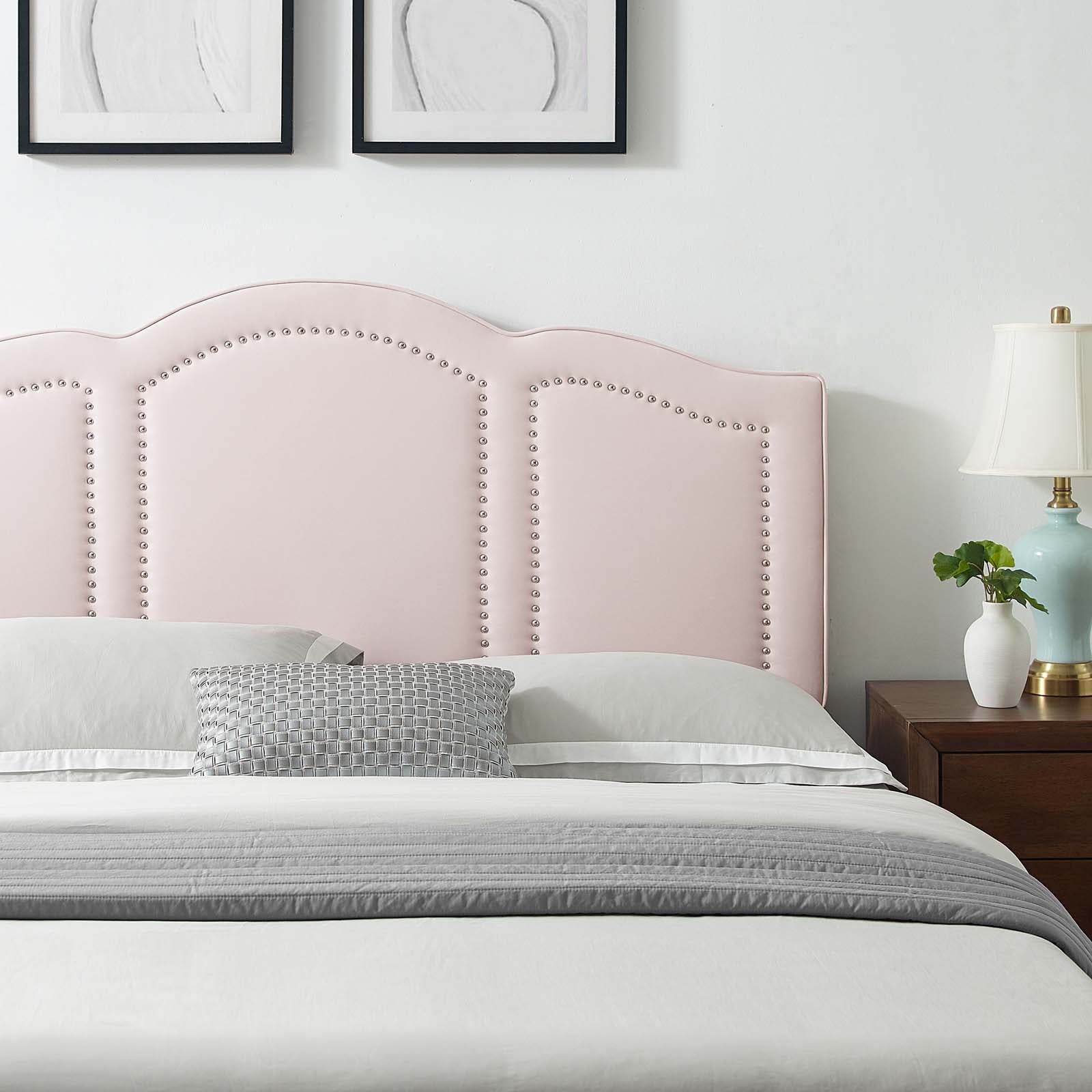 Modway Headboards - Cecilia King/California King Headboard Pink