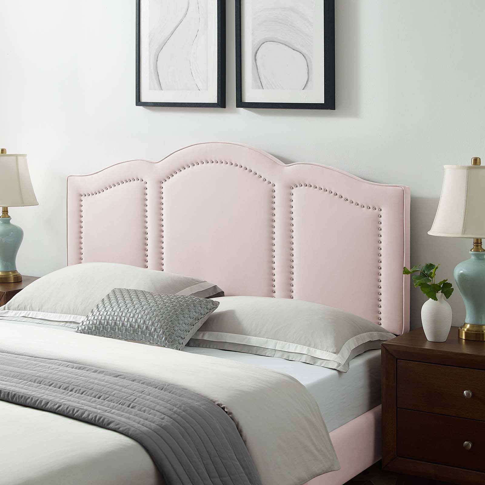 Modway Headboards - Cecilia King/California King Headboard Pink