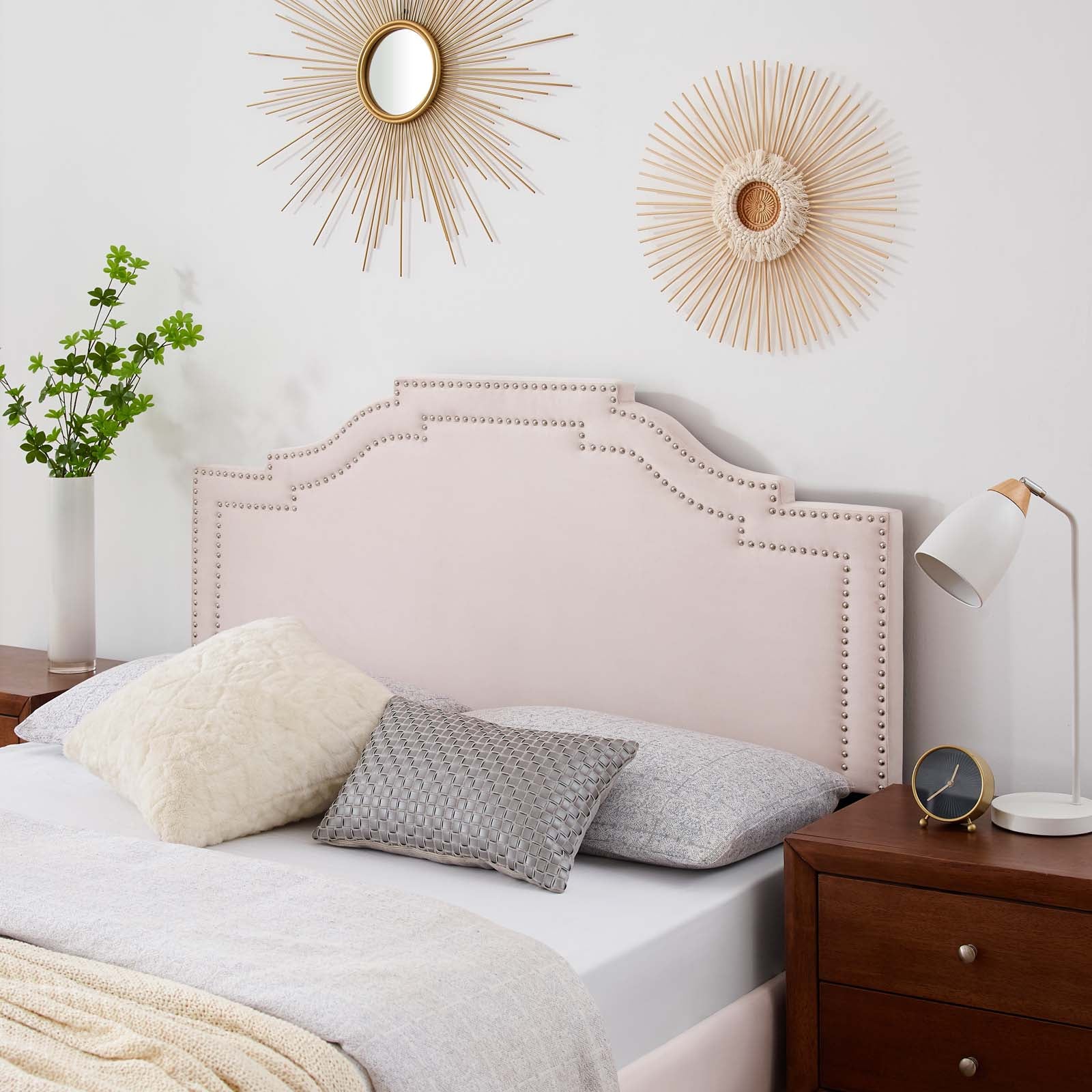 Modway Headboards - Lucia King/California King Headboard Pink