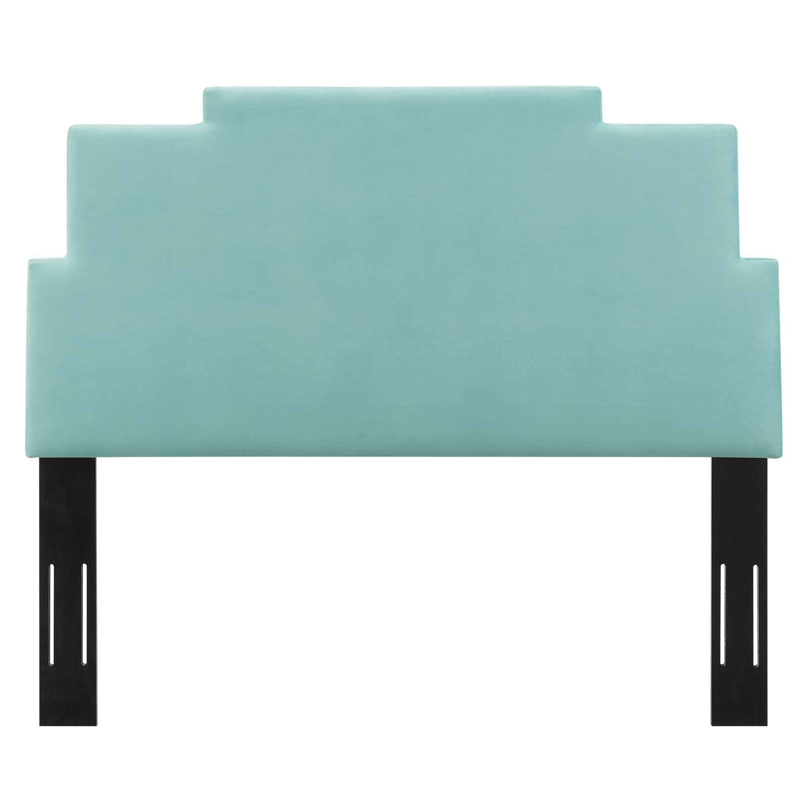 Modway Headboards - Kasia Performance Velvet Twin Headboard Mint