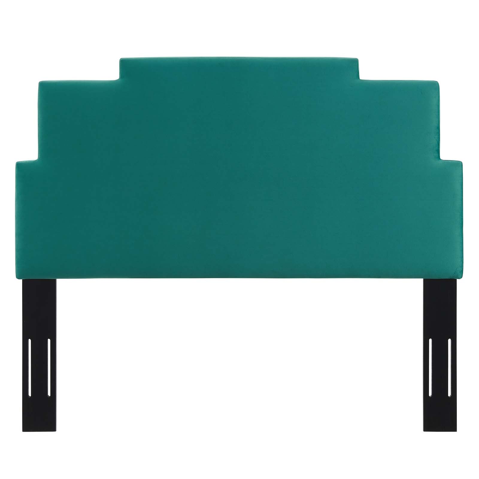 Modway Headboards - Kasia Performance Velvet Twin Headboard Teal