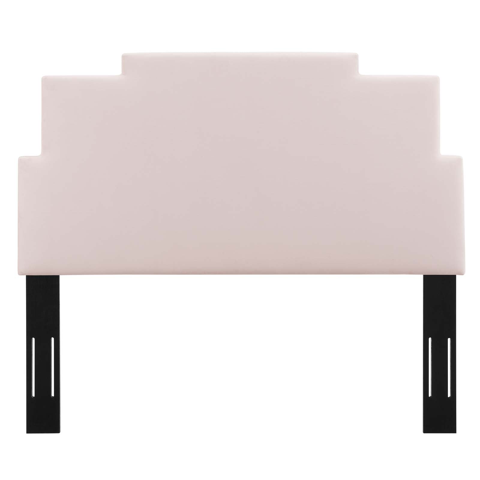 Modway Headboards - Kasia Performance Velvet Full/Queen Headboard Pink